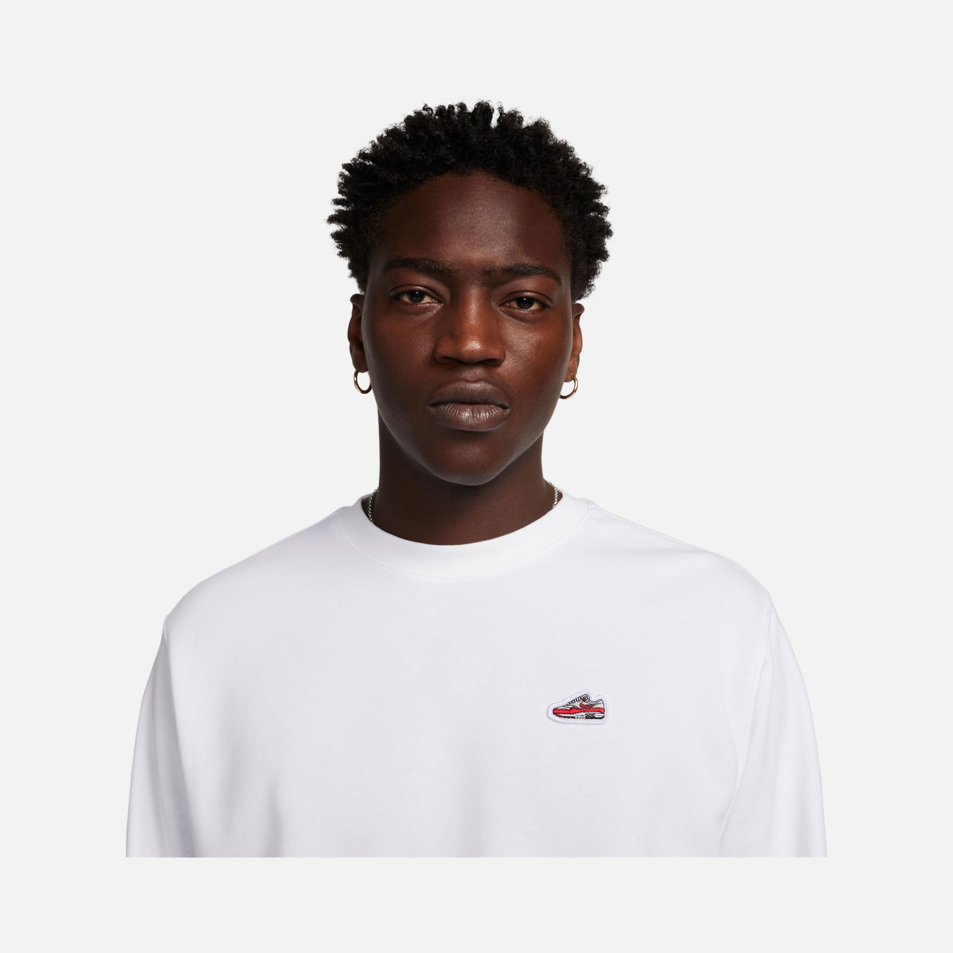 Nike Sportswear ''Air Max 1 Patch'' French Terry Crew-Neck Erkek Sweatshirt