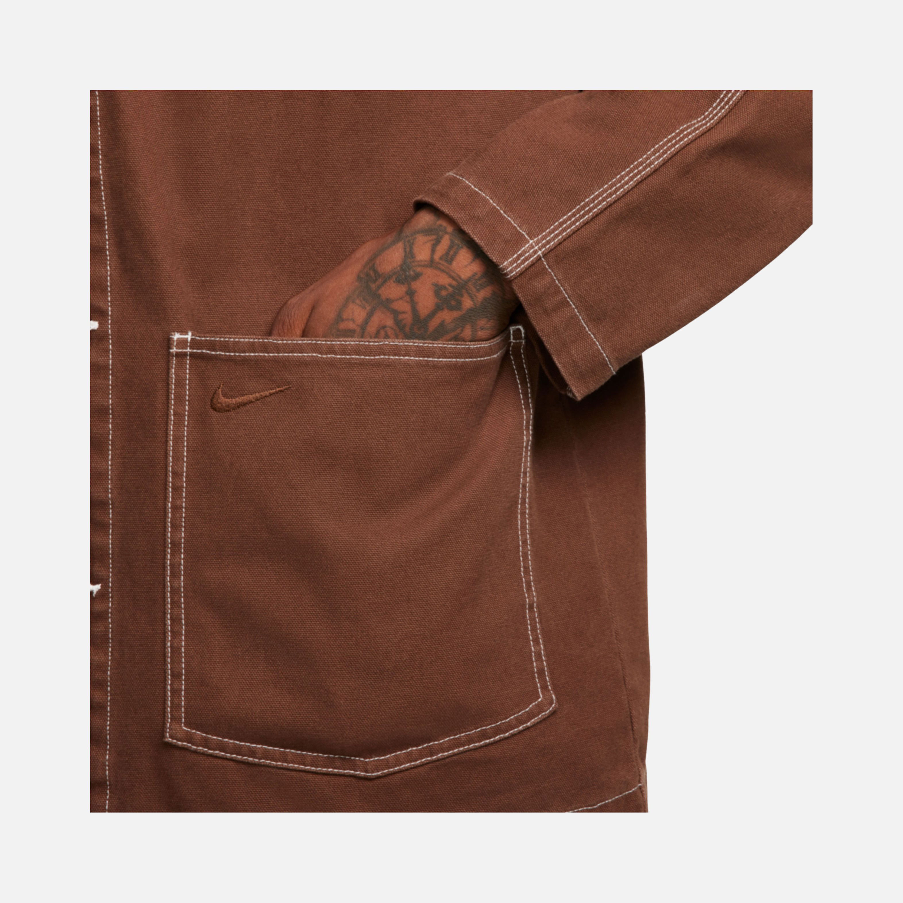 Nike Sportswear Club Chore Coat Full-Buttoned Erkek Ceket