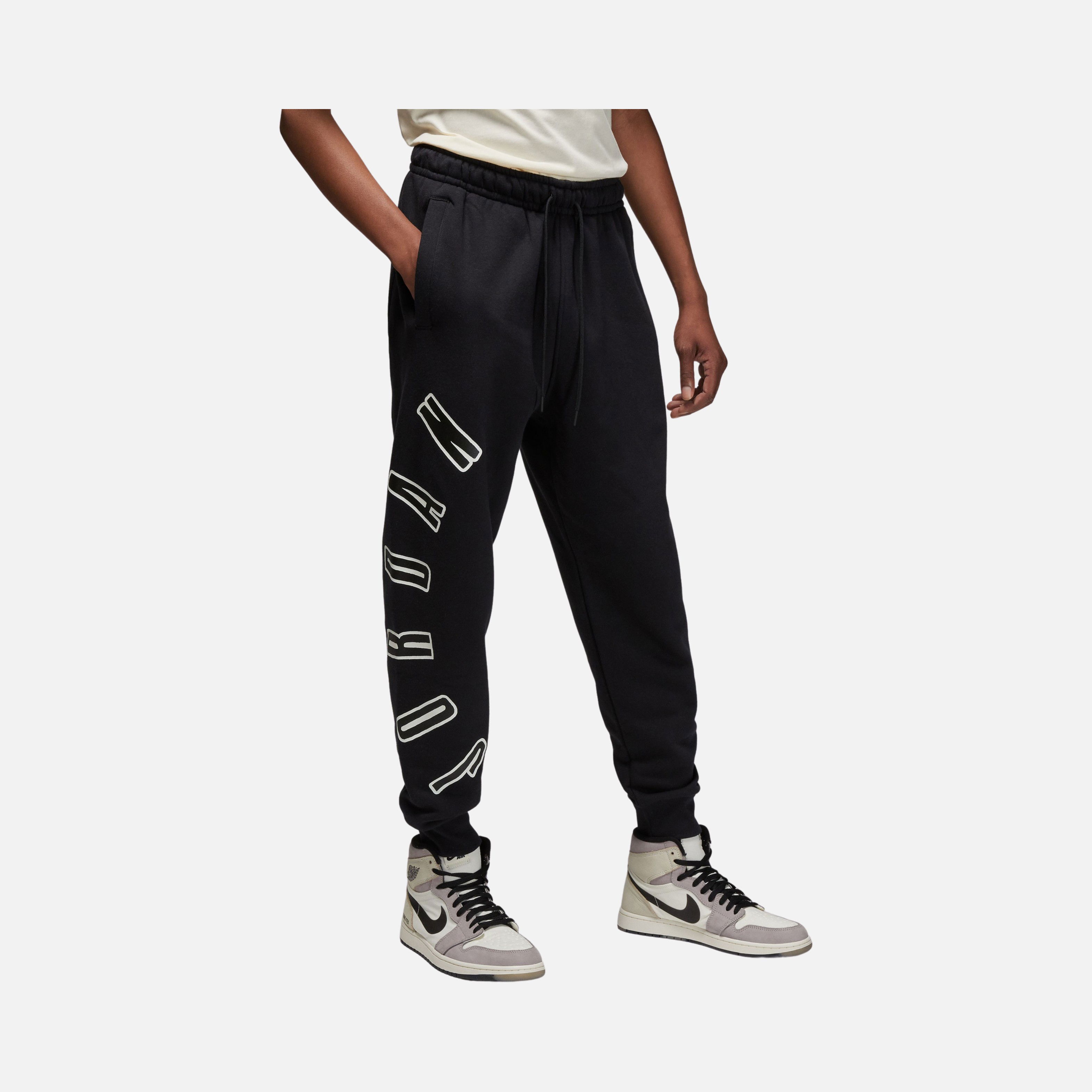 Nike Jordan Flight MVP HBR Fleece Screen-Printed Graphics Erkek Eşofman Altı