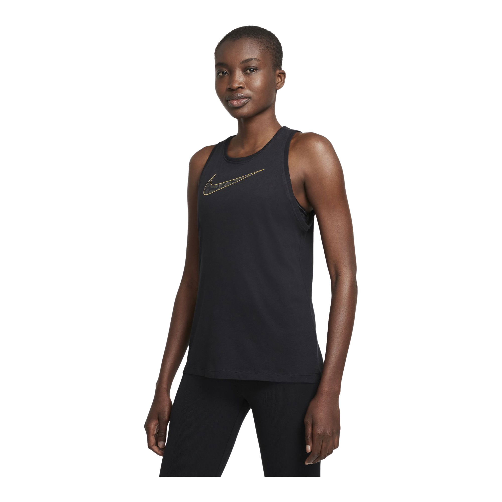 Nike Dri-Fit Leopard Graphic Training Kadın Atlet