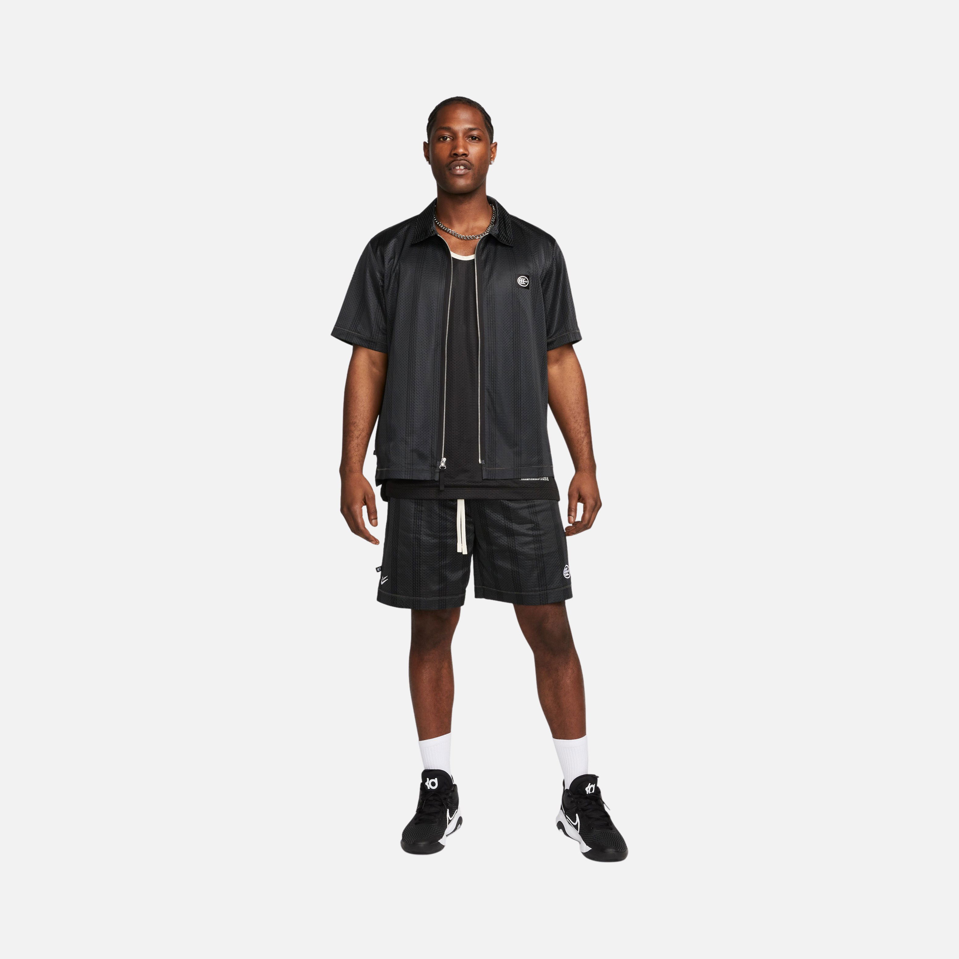 Nike Kevin Durant Basketball Full-Zip Shor-Sleeve Erkek Tişört