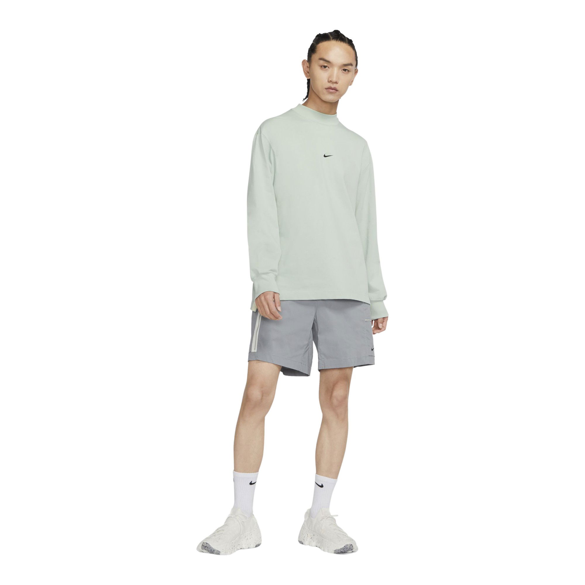 Nike Sportswear Style Essentials Mock Long-Sleeve Erkek Tişört