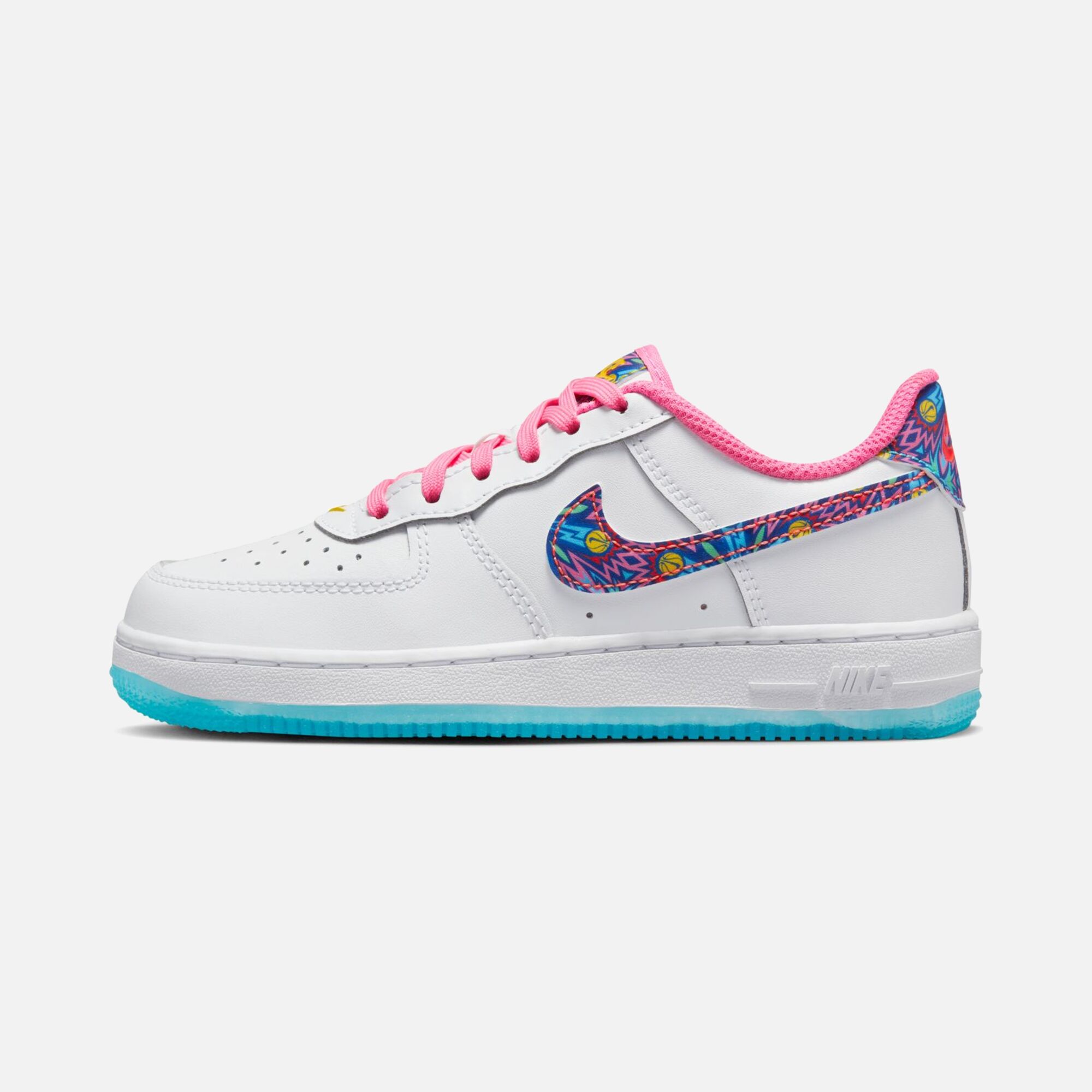 Nike Force 1 Low ASW ''Multi-Color Swoosh'' (PS) Spor Ayakkabı