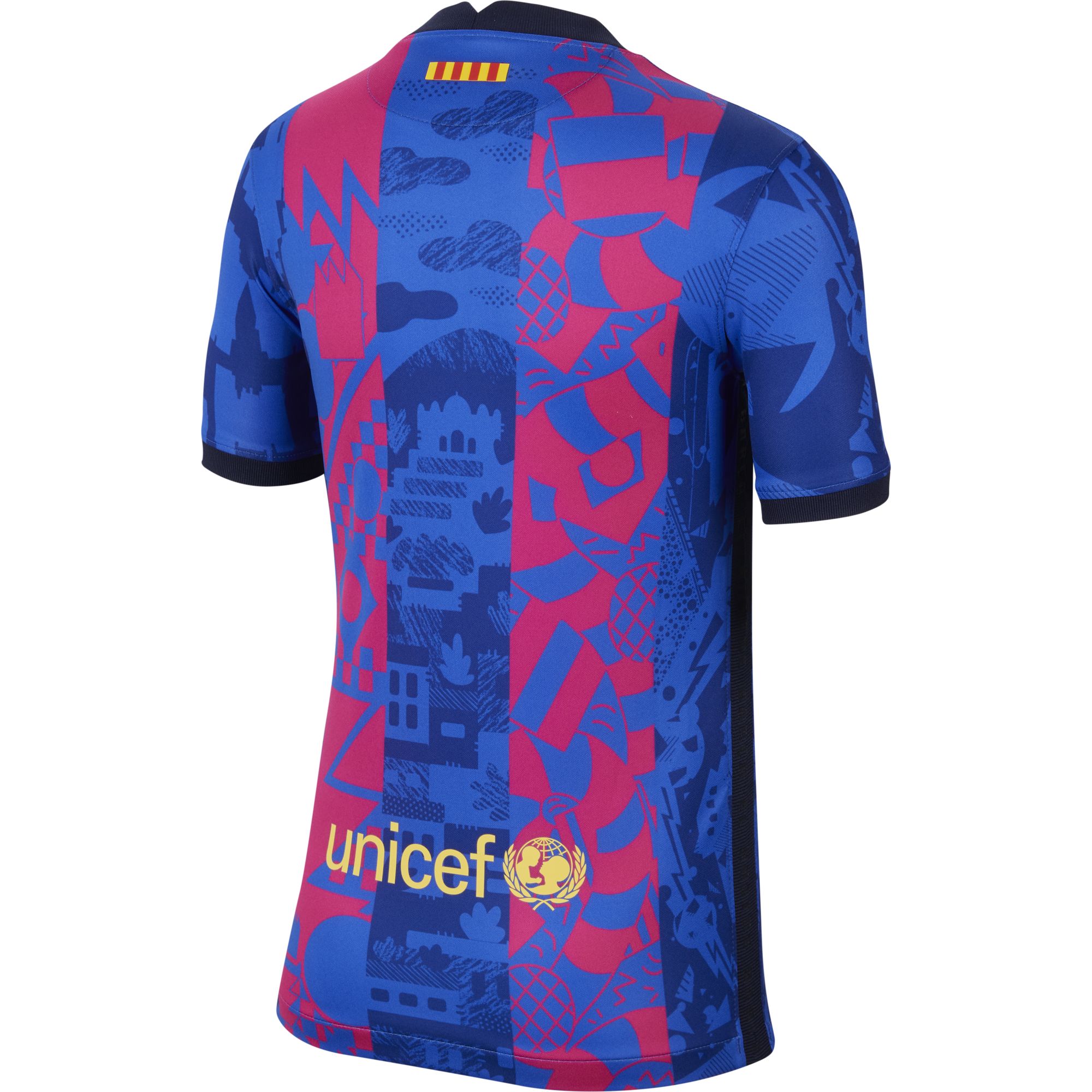 Nike FC Barcelona 2021-2022 Stadyum Üçüncü Takım Çocuk Forma