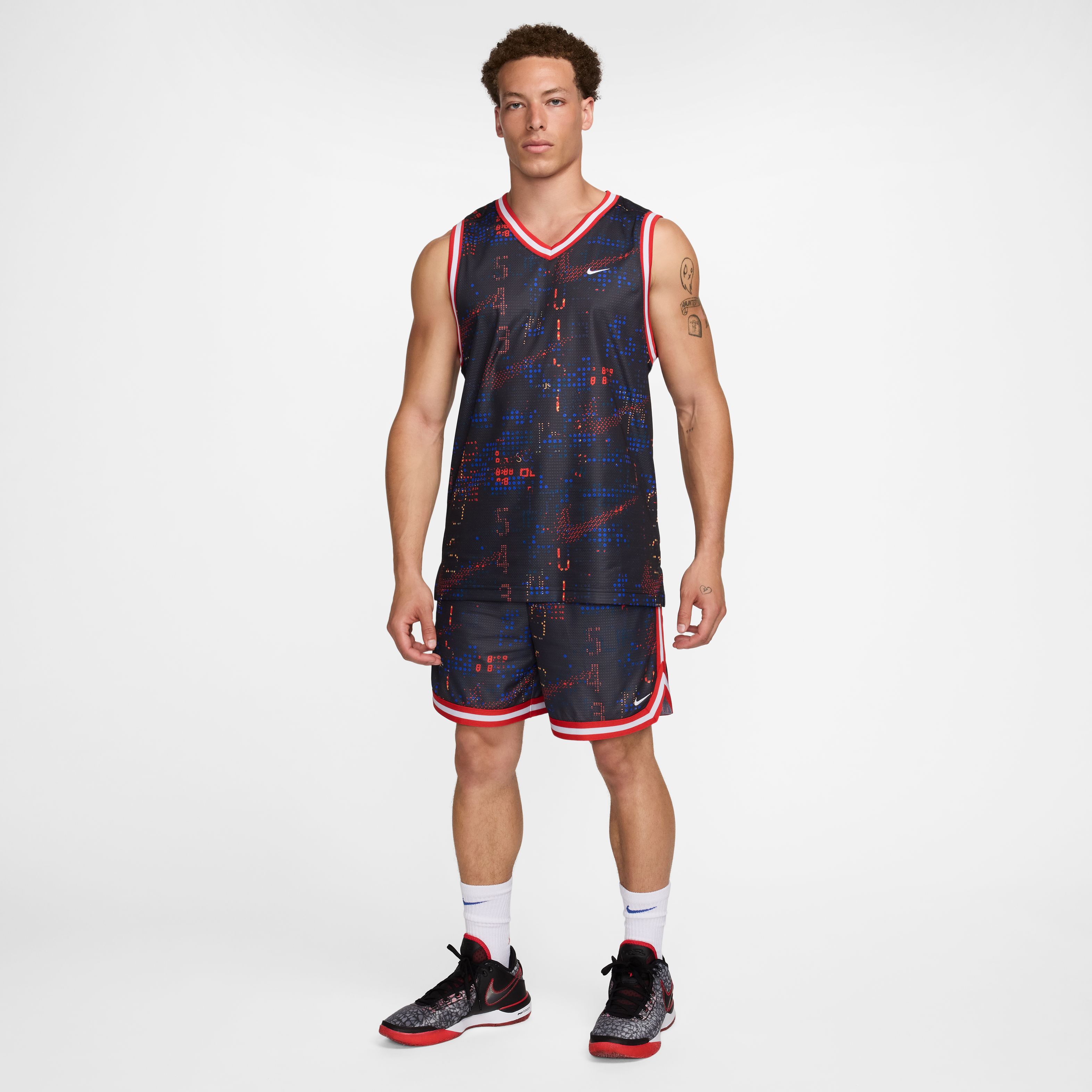 Nike Dri-Fit DNA ''Their Scoreboard-Inspired Printed'' 15cm (approx.) Basketball Erkek Şort