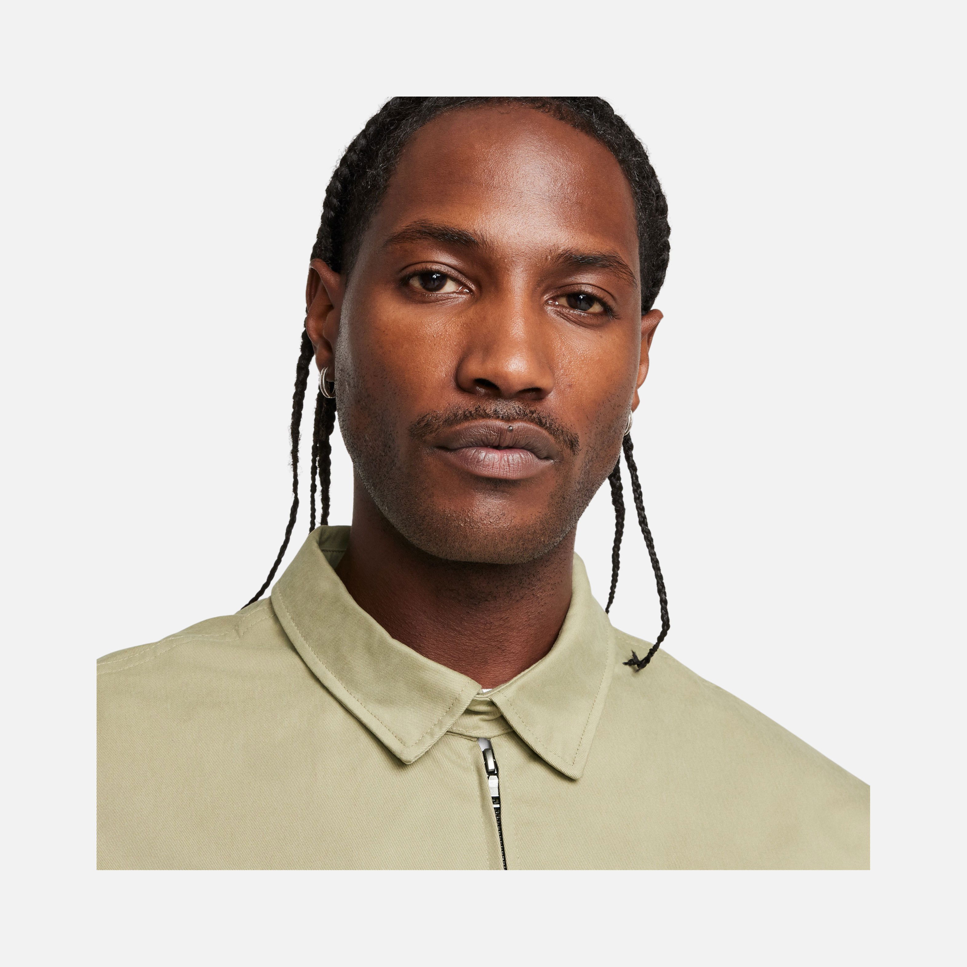 Nike Life Woven Harrington Wide Cut Full-Zip Erkek Ceket