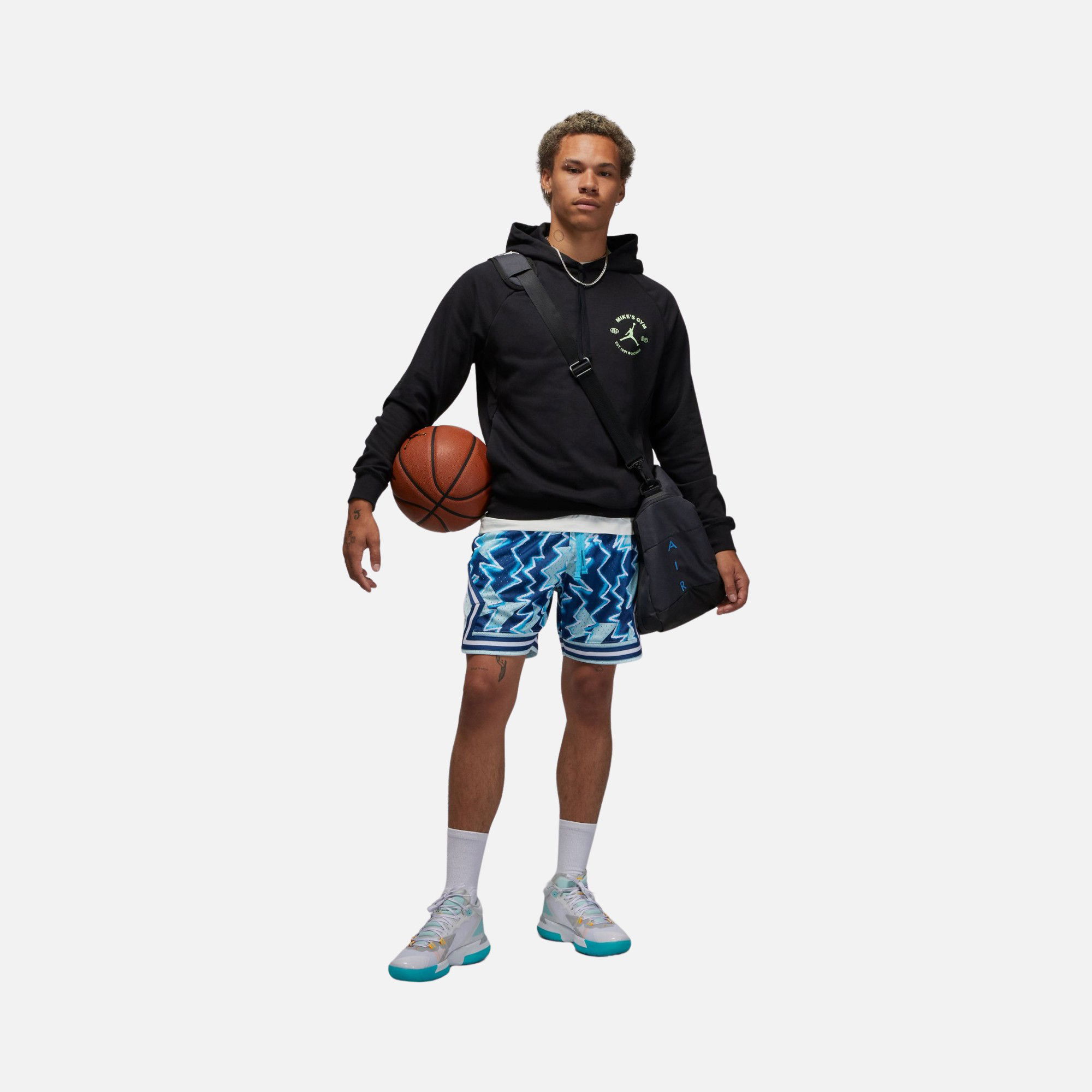 Nike Jordan Dri-Fit Sport BC Graphic Fleece Hoodie Erkek Sweatshirt