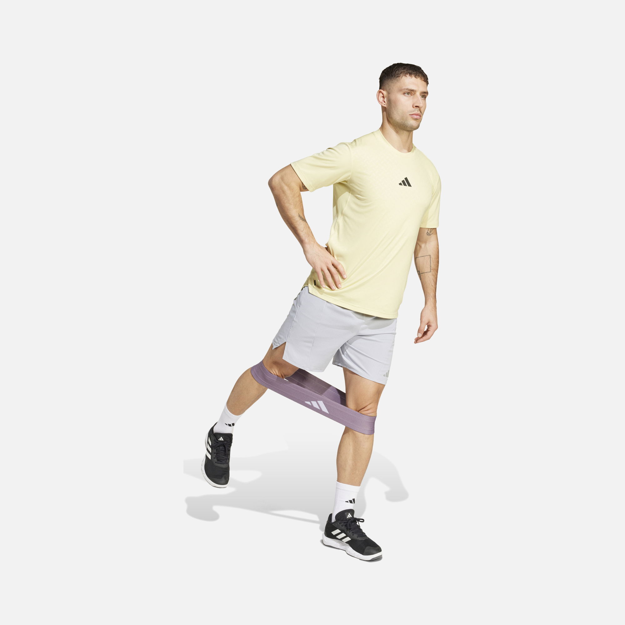 adidas Climacool Power 3-Stripes Slim Cut Gym & Training Short-Sleeve Erkek Tişört