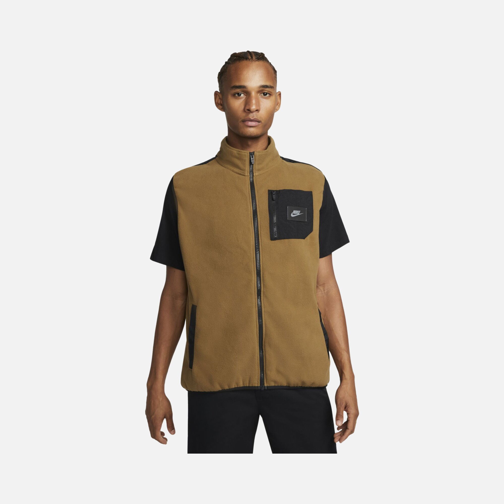 Nike Sportswear Therma-Fit Fleece Full-Zip Erkek Yelek