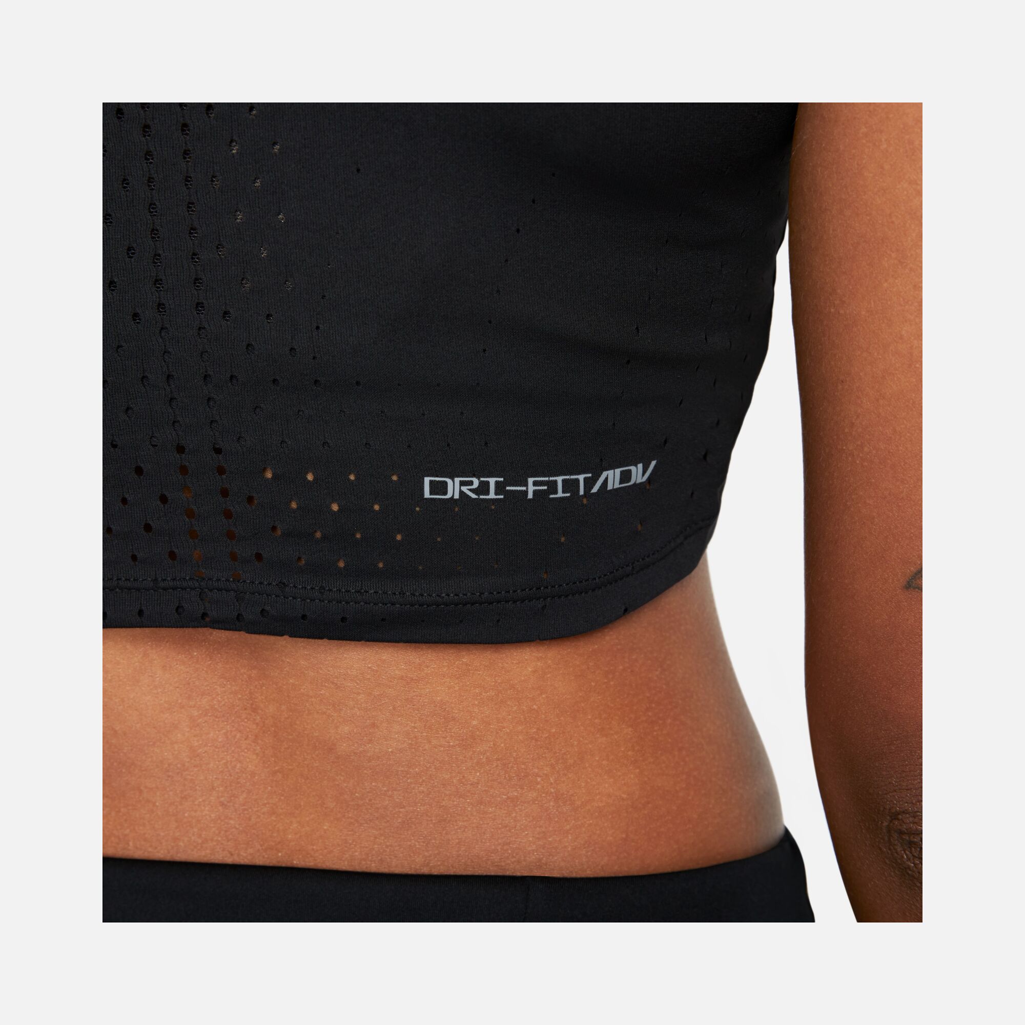 Nike Dri-Fit ADV AeroSwift Cropped Running Kadın Atlet