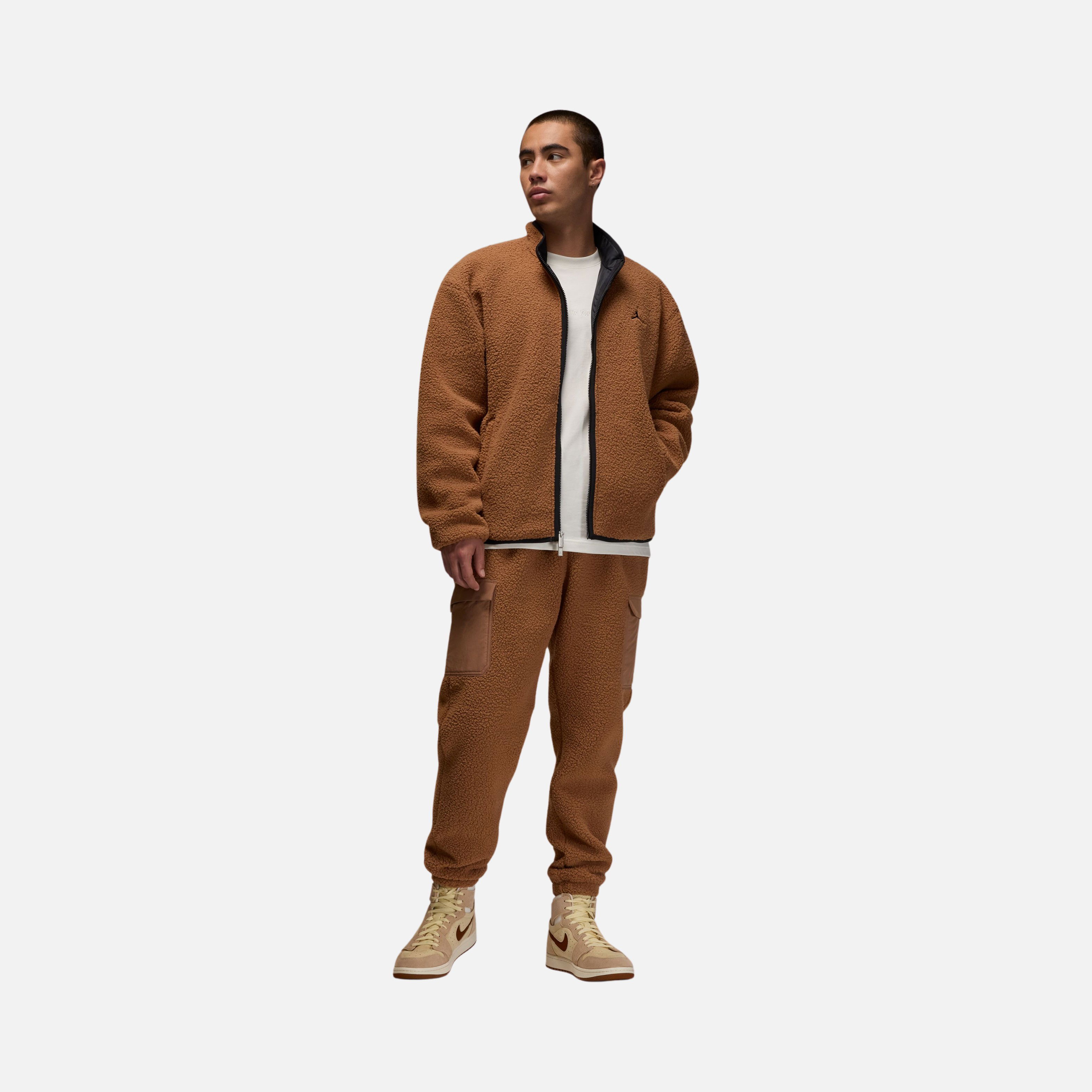 Nike Jordan Flight Essentials Statement Sherpa Full-Zip Erkek Ceket