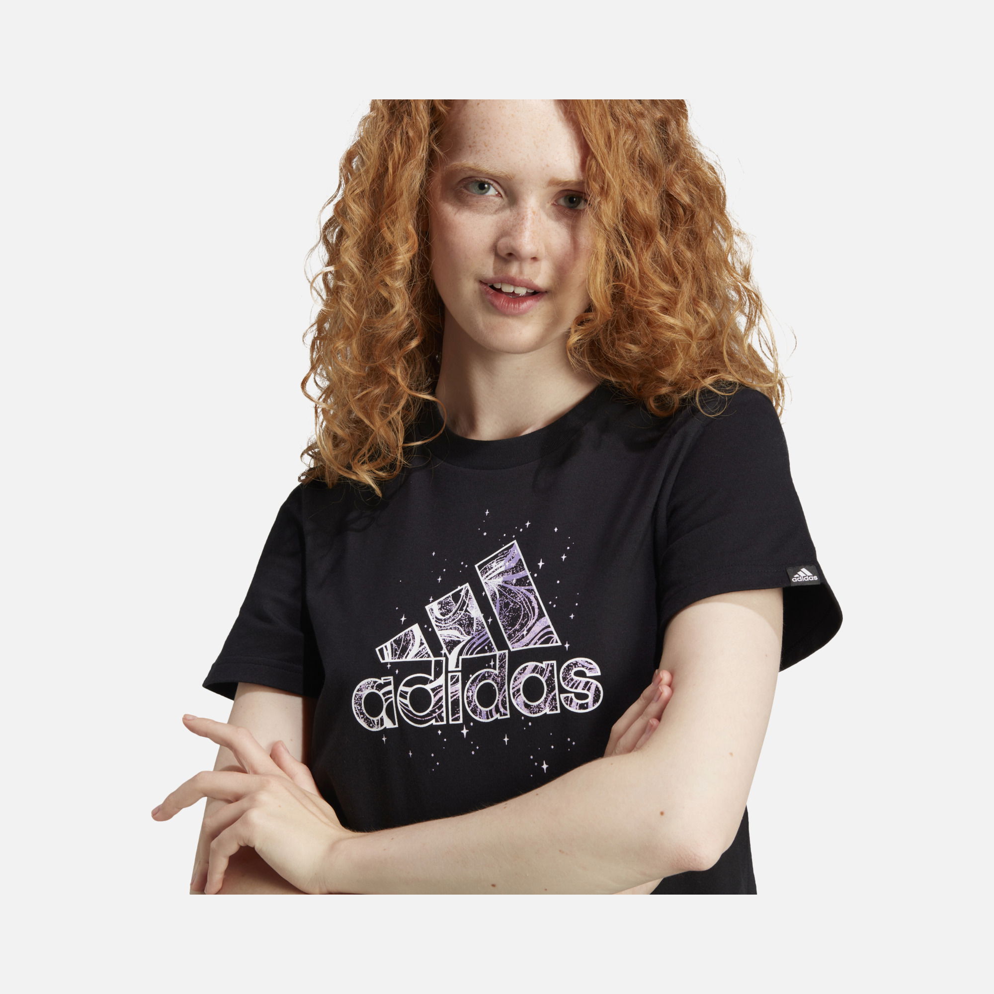 adidas Sportswear Mystic Nature Graphic Logo Short-Sleeve Kadın Tişört