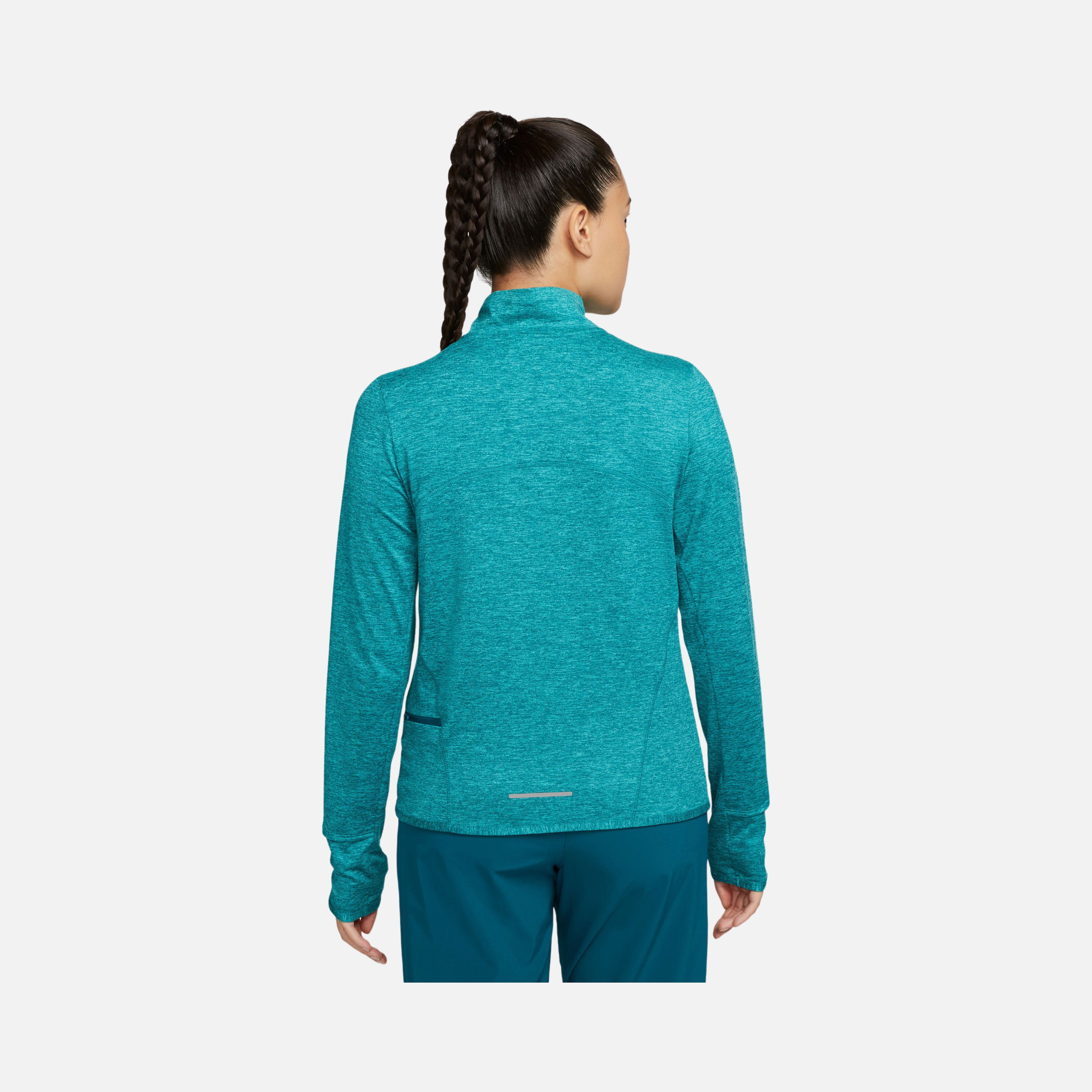 Nike Dri-Fit Swift Element UV 1/4-Zip Running Long-Sleeve Kadın Tişört