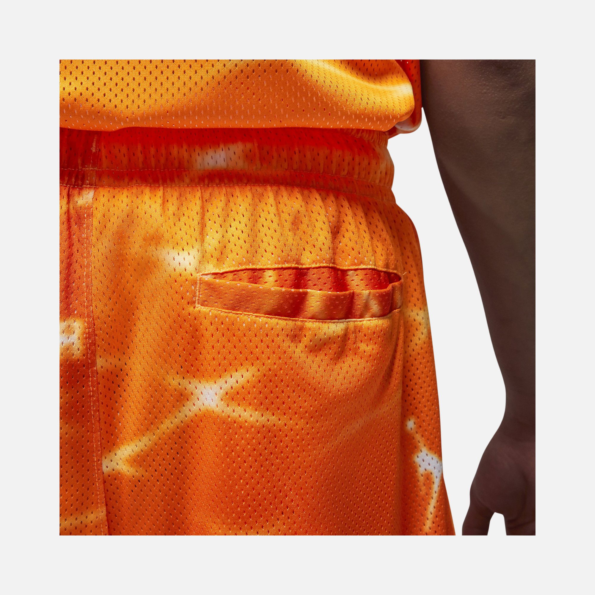 Nike Jordan Essentials Air All-Over Print With Mesh Basketball Erkek Şort