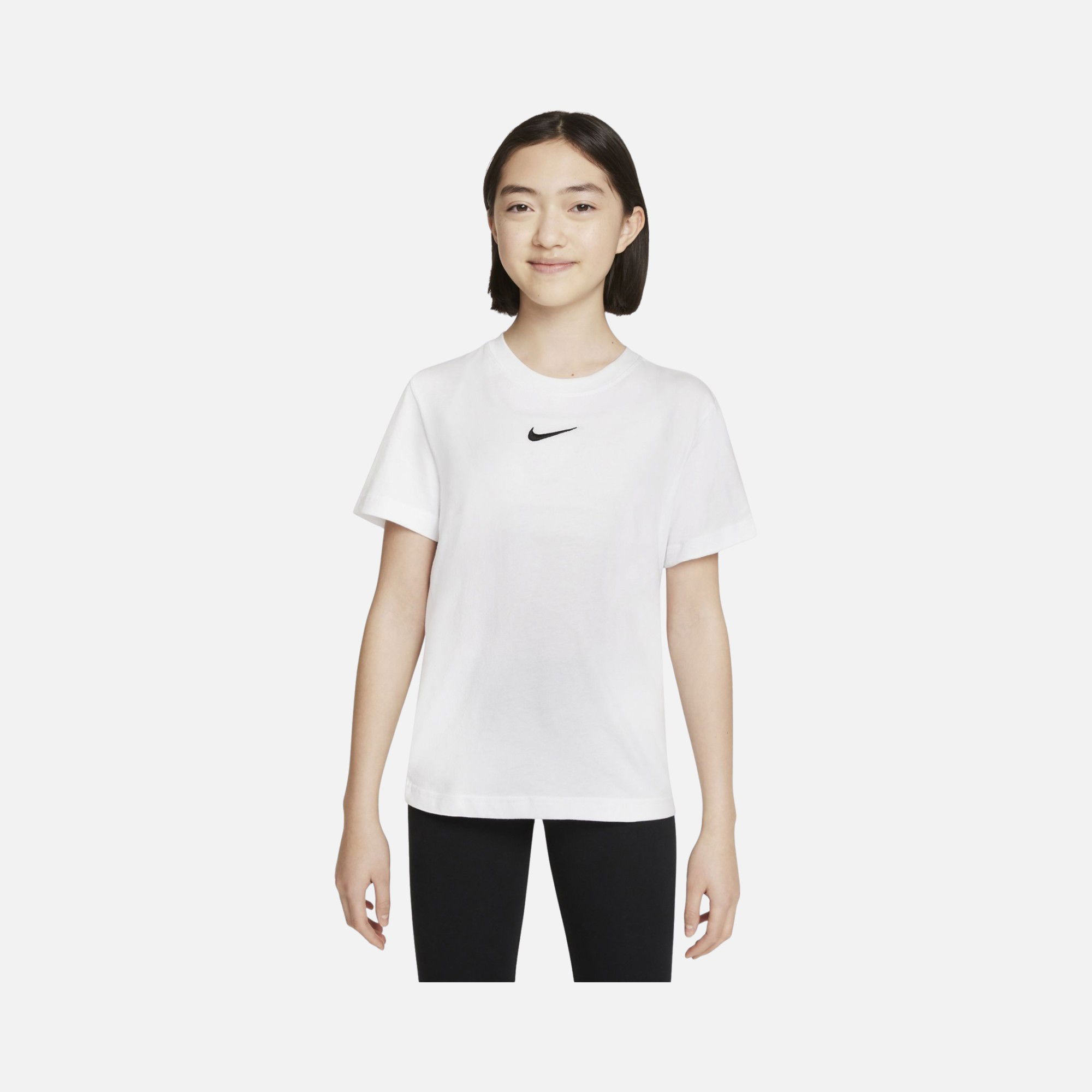 Nike Sportswear Essentials Boyfriend Short-Sleeve (Girls') Çocuk Tişört