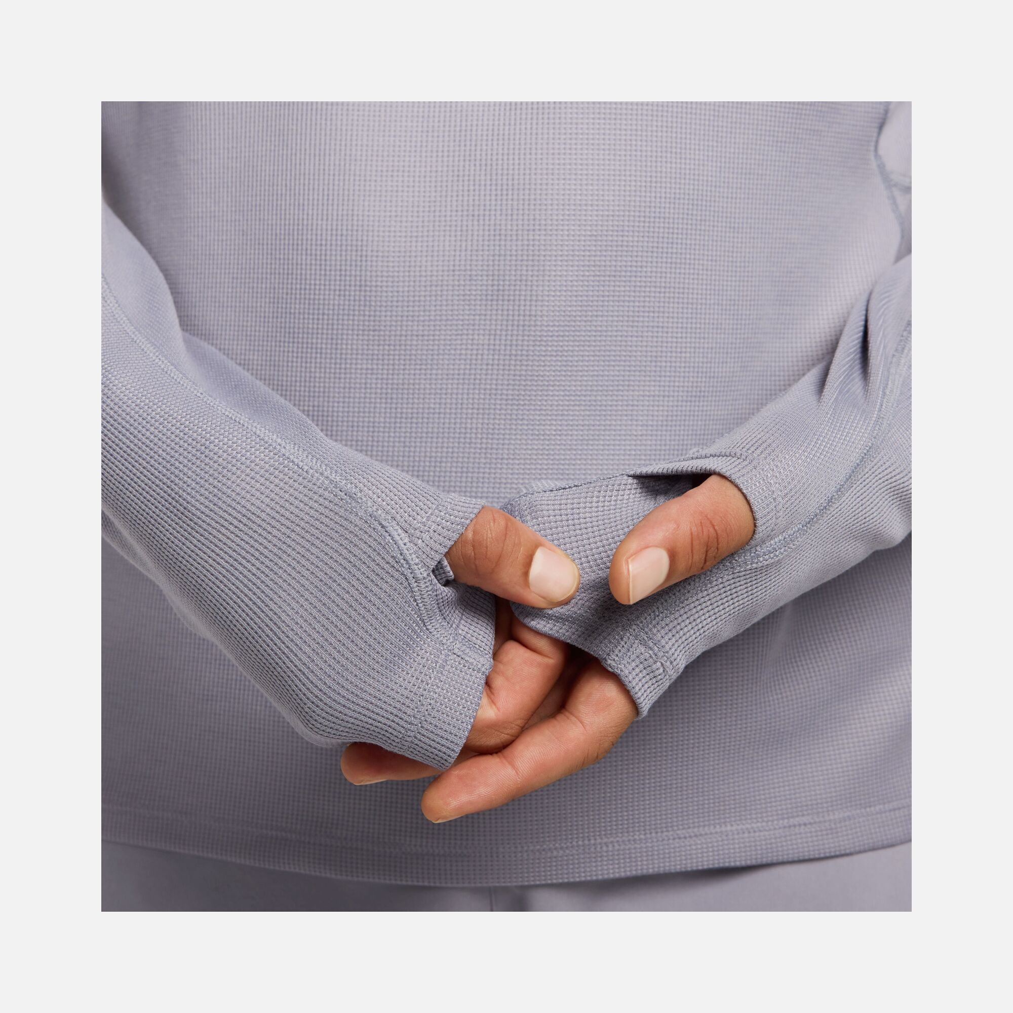 Nike Dri-Fit Mid-Layer Trail Running 1/2-Zip Long-Sleeve Erkek Tişört