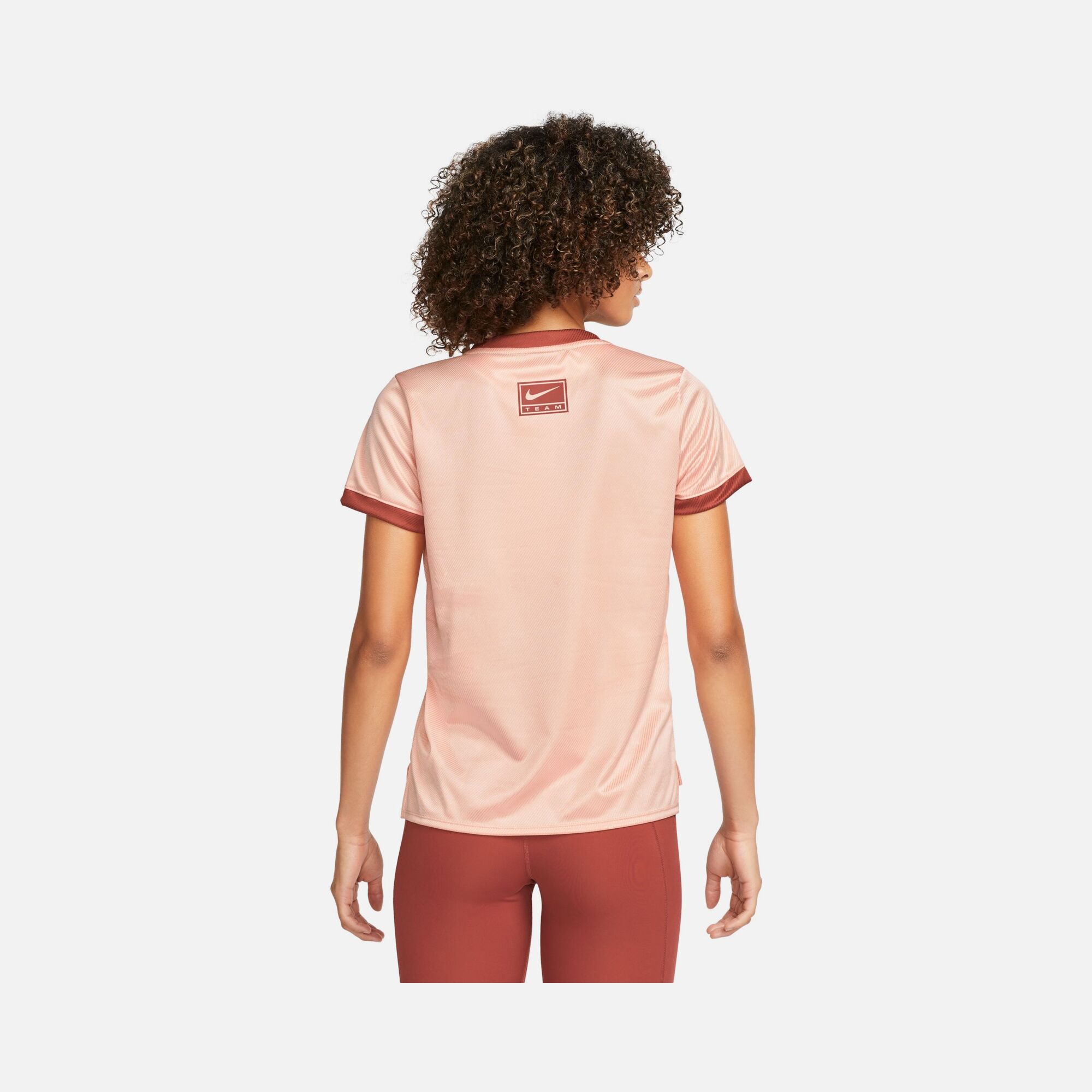 Nike Dri-Fit Swoosh Graphic Running Short-Sleeve Kadın Tişört