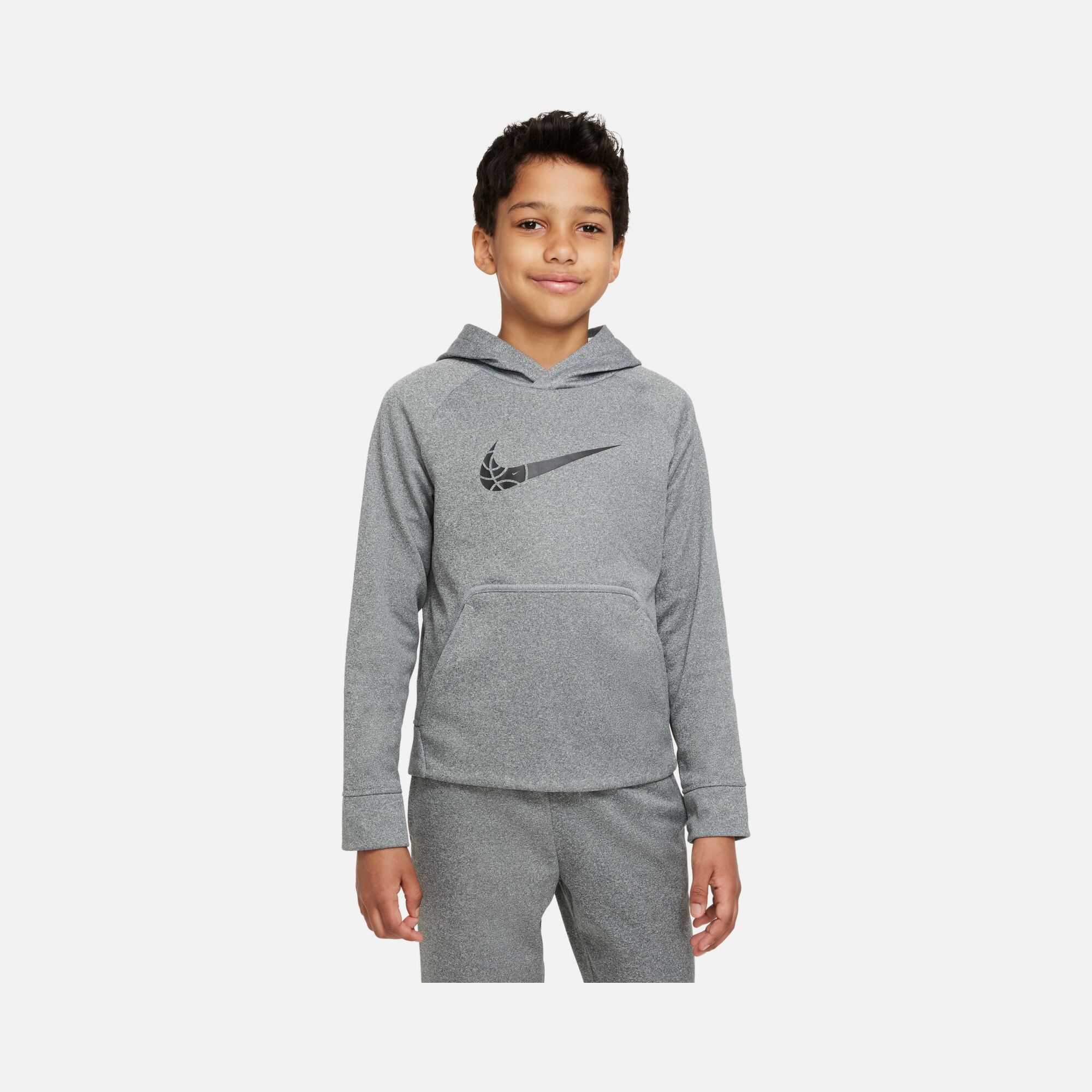 Nike Therma-Fit Basketball Graphic Pullover Hoodie (Boys') Çocuk Sweatshirt