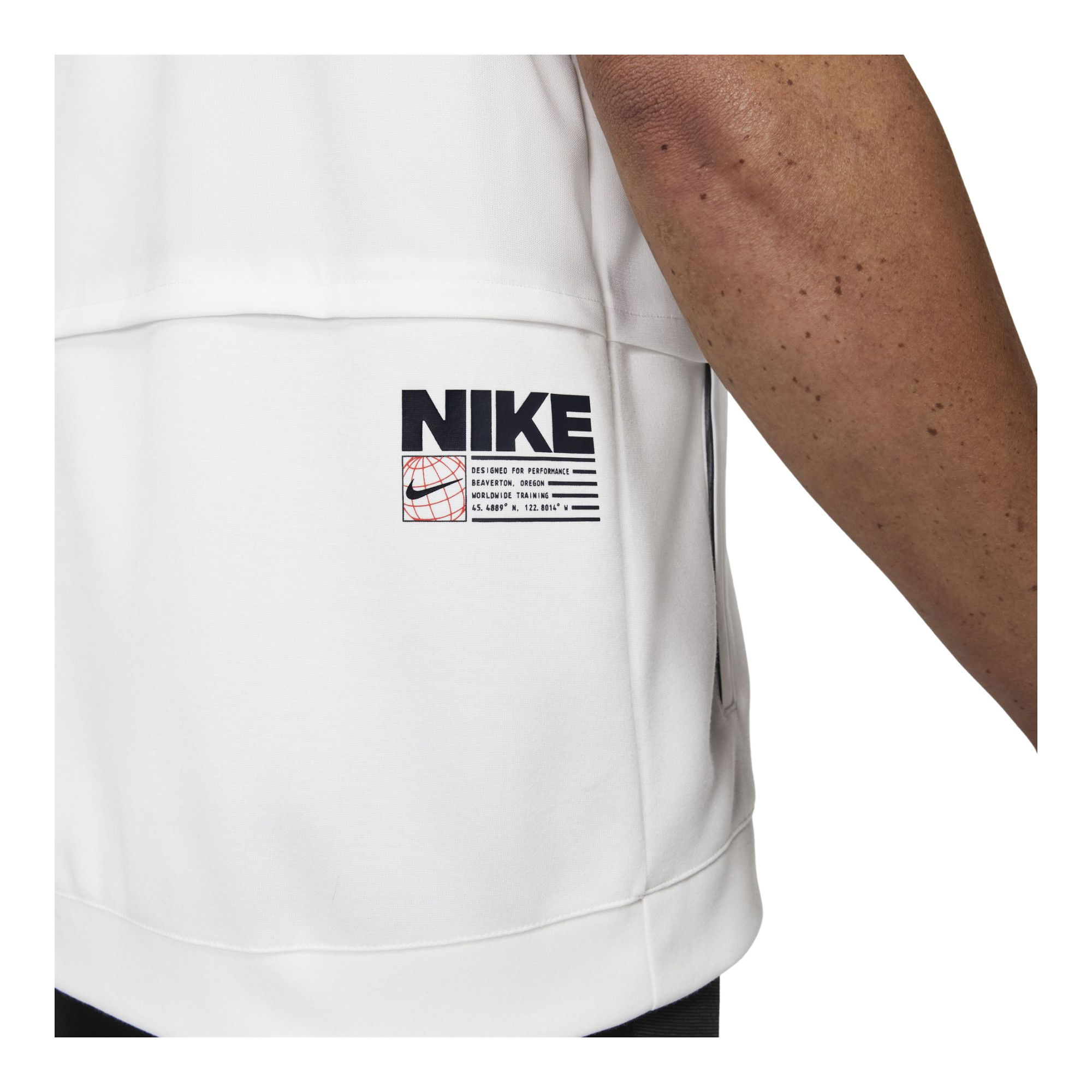 Nike Dri-Fit Sleeveless Graphic Training Hoodie Erkek Sweatshirt