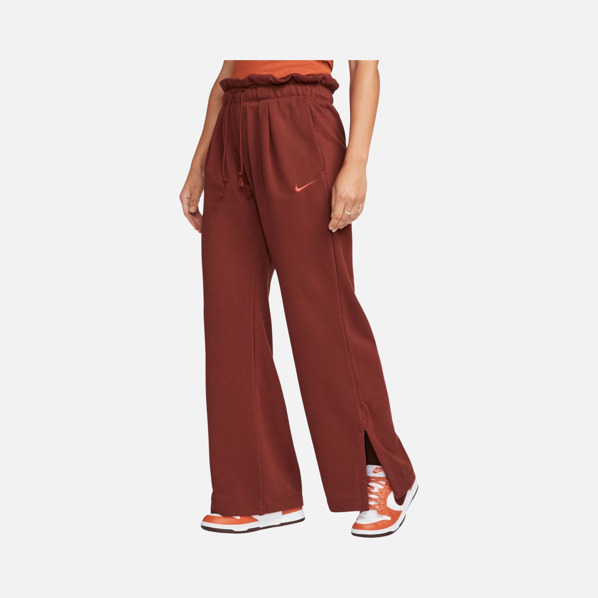 Nike Sportswear Everyday High-Waisted Fleece Open-Hem Kadın Eşofman Altı
