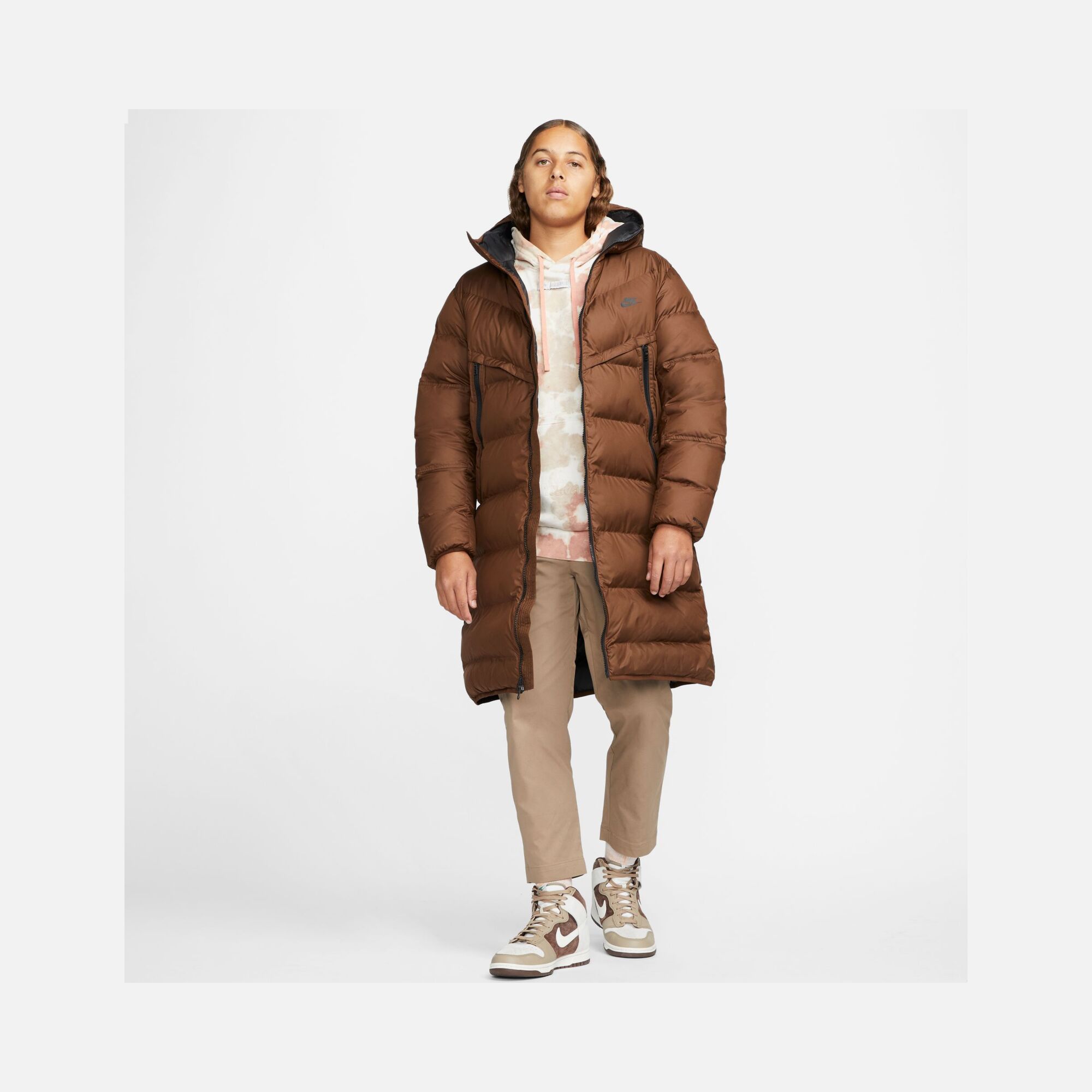 Nike Sportswear Storm-Fit Windrunner Primaloft ® Filled Full-Zip Hoodie Erkek Parka