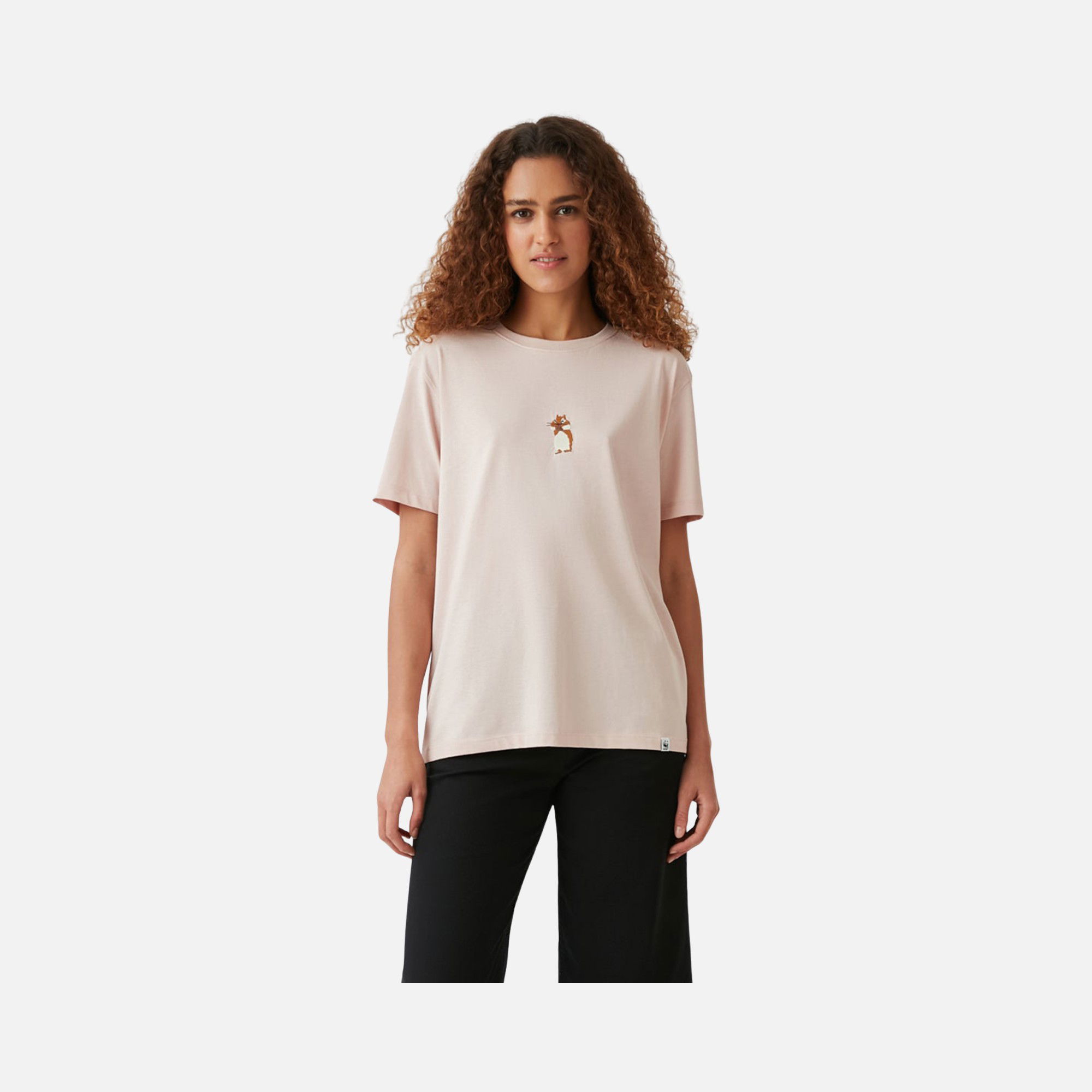 WWF Sportswear Yavru Sincap Embroidered Short-Sleeve Unisex Tişört