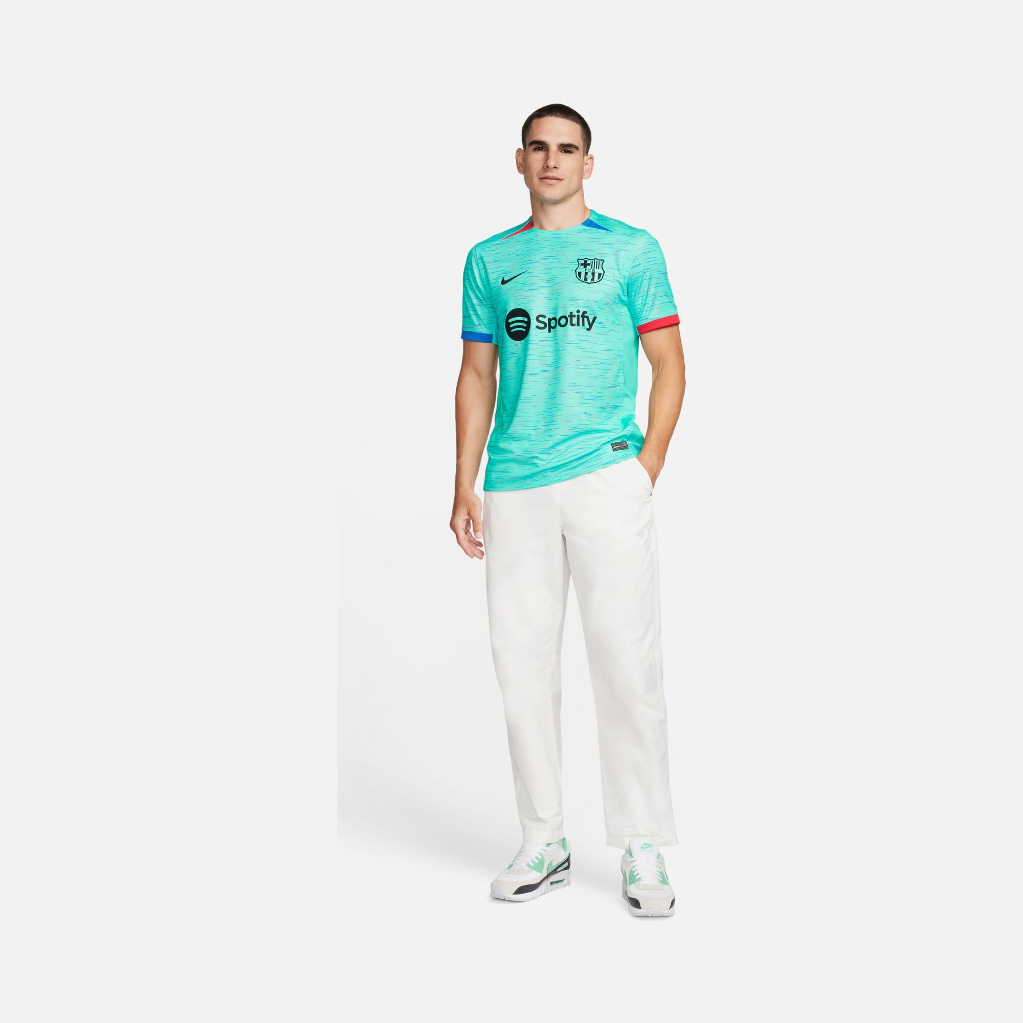 Nike FC Barcelona 2023-2024 Stadyum Üçüncü Takım Erkek Forma