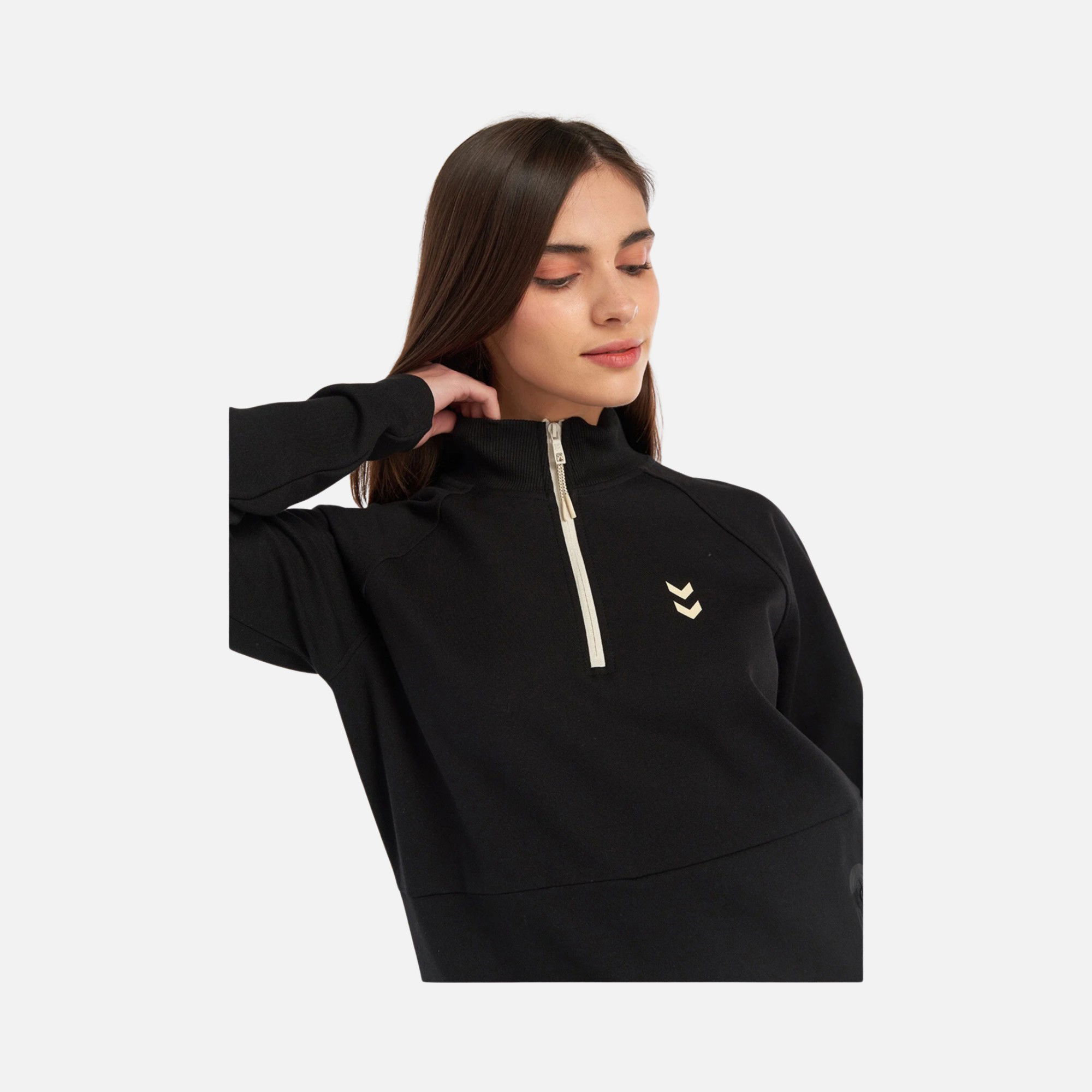 Hummel Sportswear Fuyu Half-Zip Neck Kadın Sweatshirt