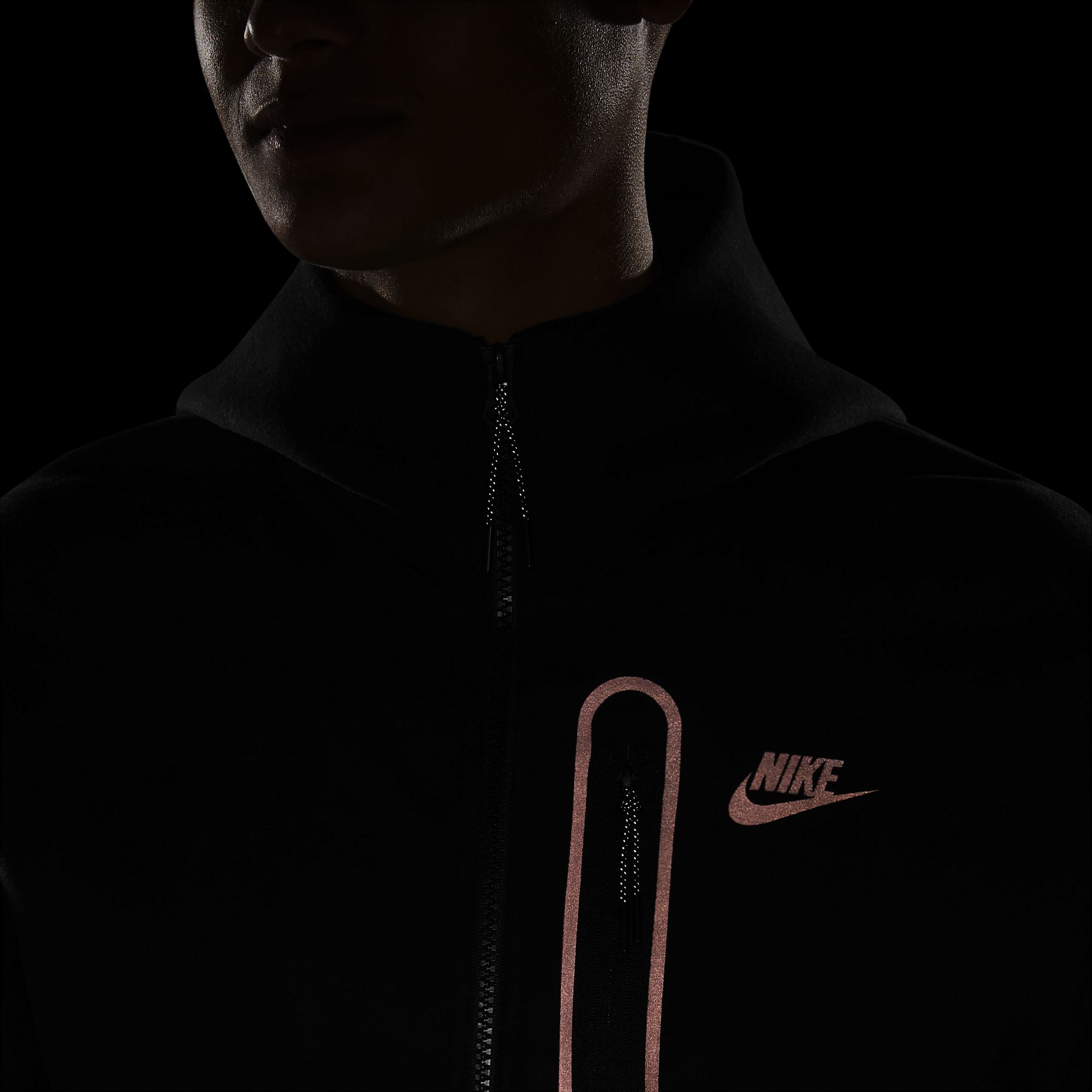 Nike Sportswear Tech Fleece Brushed Full-Zip Hoodie Erkek Sweatshirt