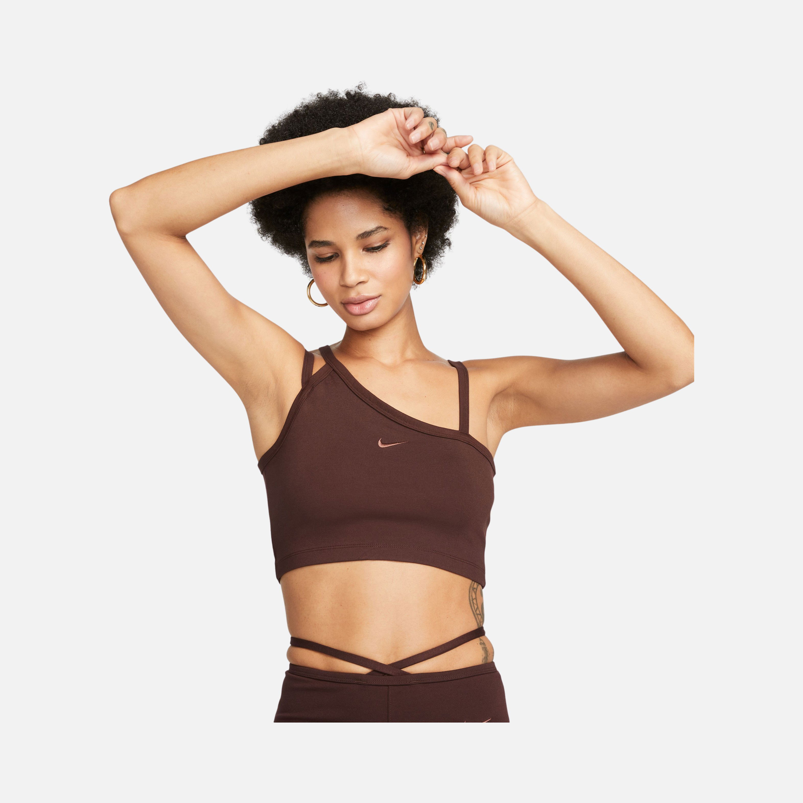 Nike Sportswear Everyday Modern Asymmetrical Crop Kadın Atlet