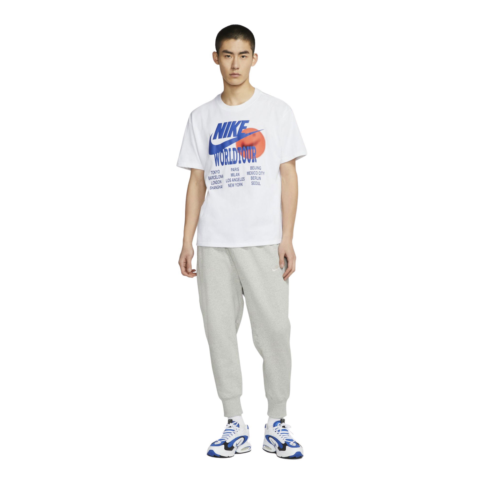 Nike Sportswear World Tour Short-Sleeve Erkek Tişört