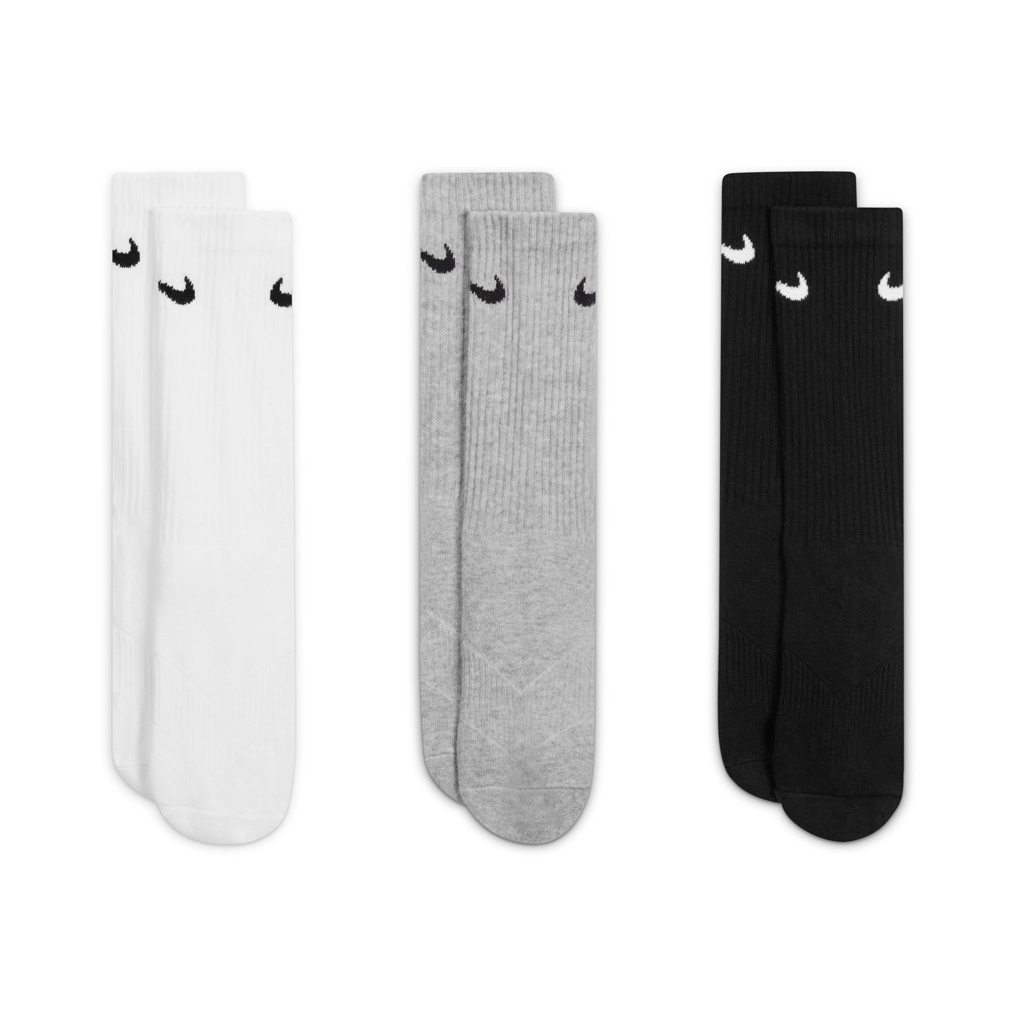 Nike Performance Cushioned Running (3 Pairs) Çocuk Çorap