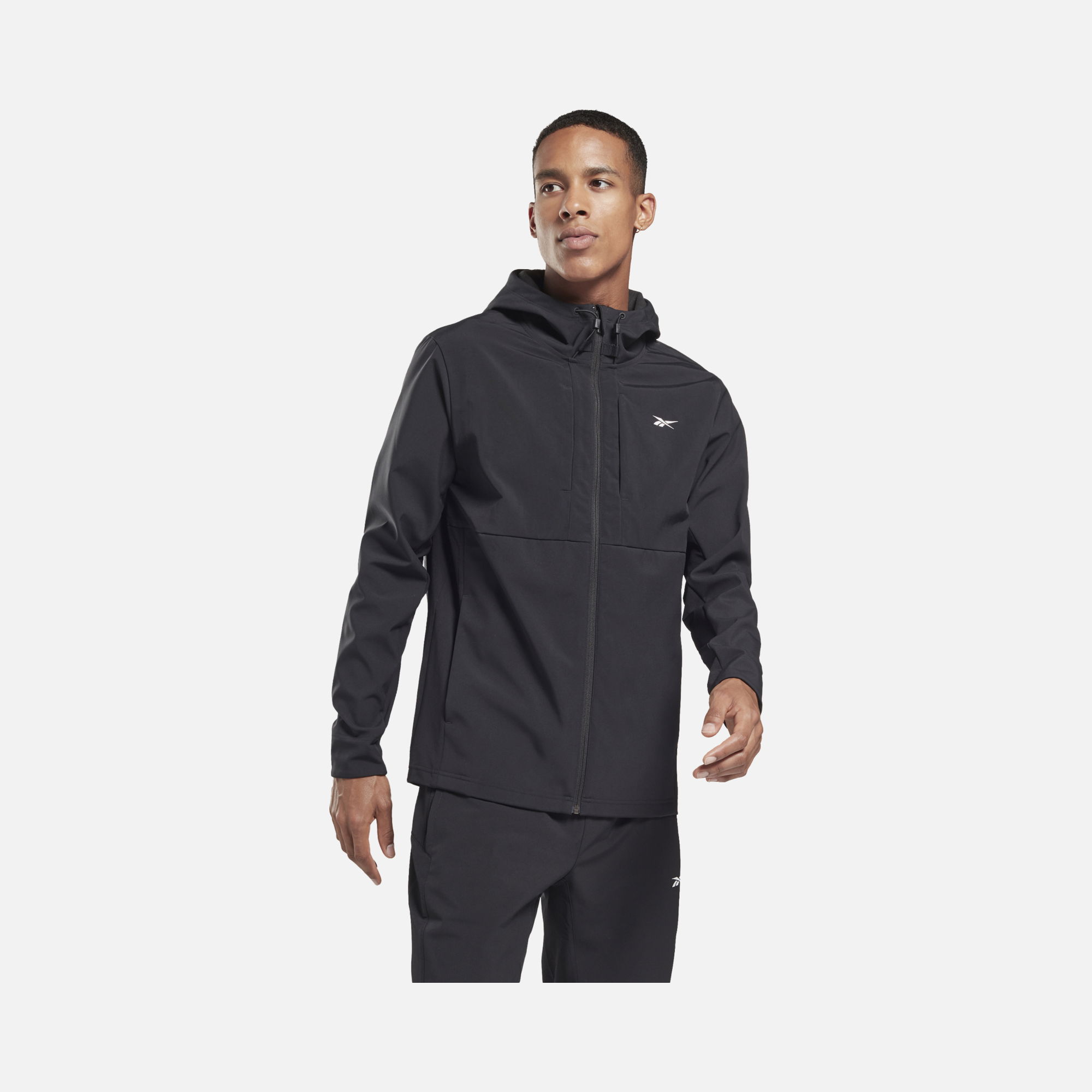 Reebok Techstyle Thermowarm+Graph Training Full-Zip Erkek Ceket