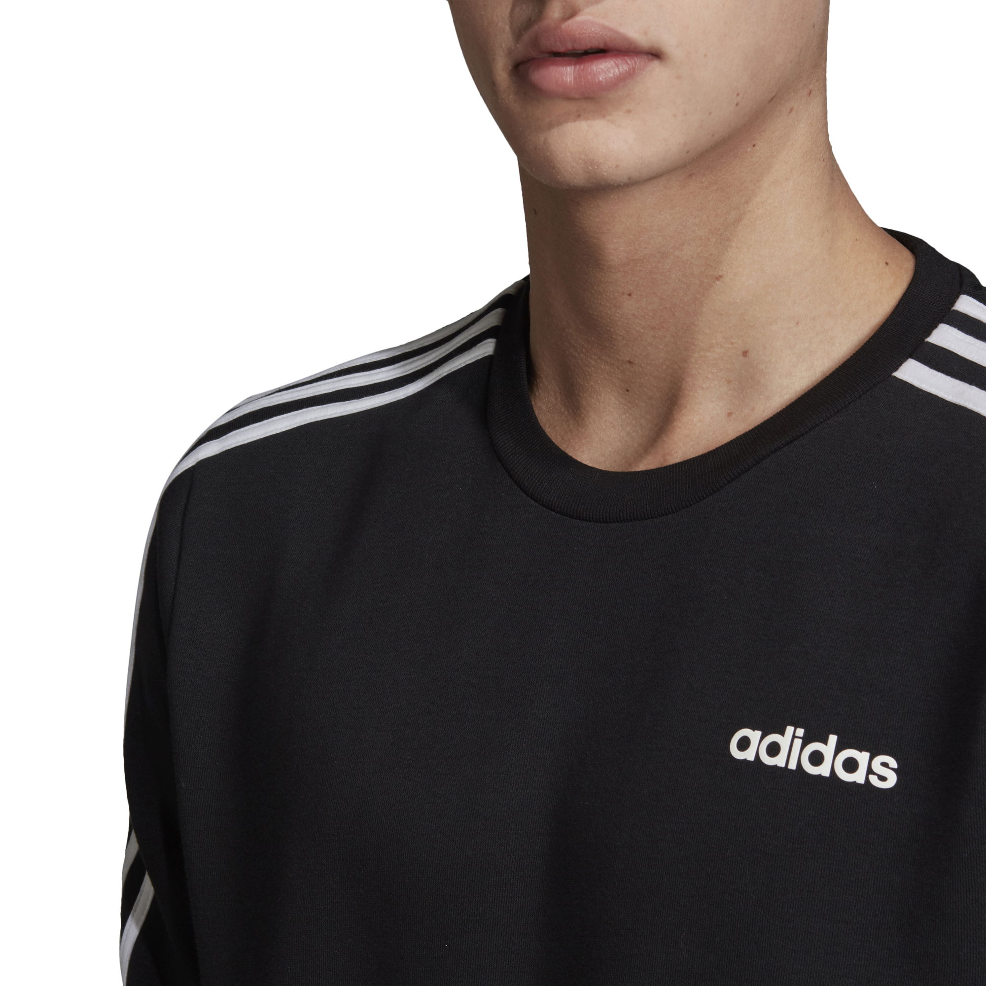 adidas 3-Stripes Crew Erkek Sweatshirt