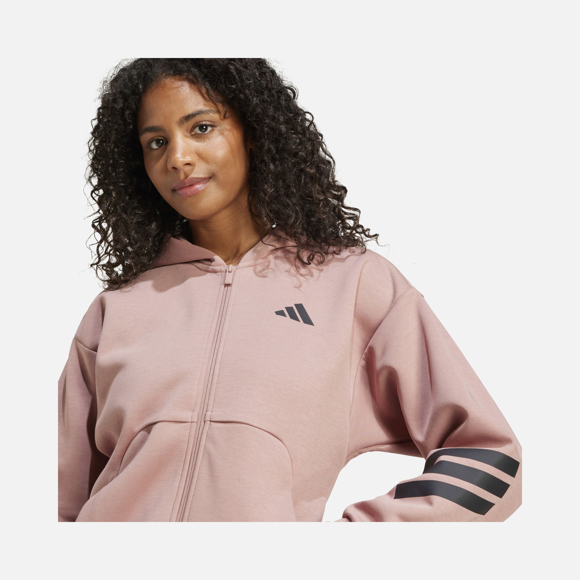 adidas Sportswear Future Icons 3-Stripes Full-Zip Hooded Kadın Sweatshirt