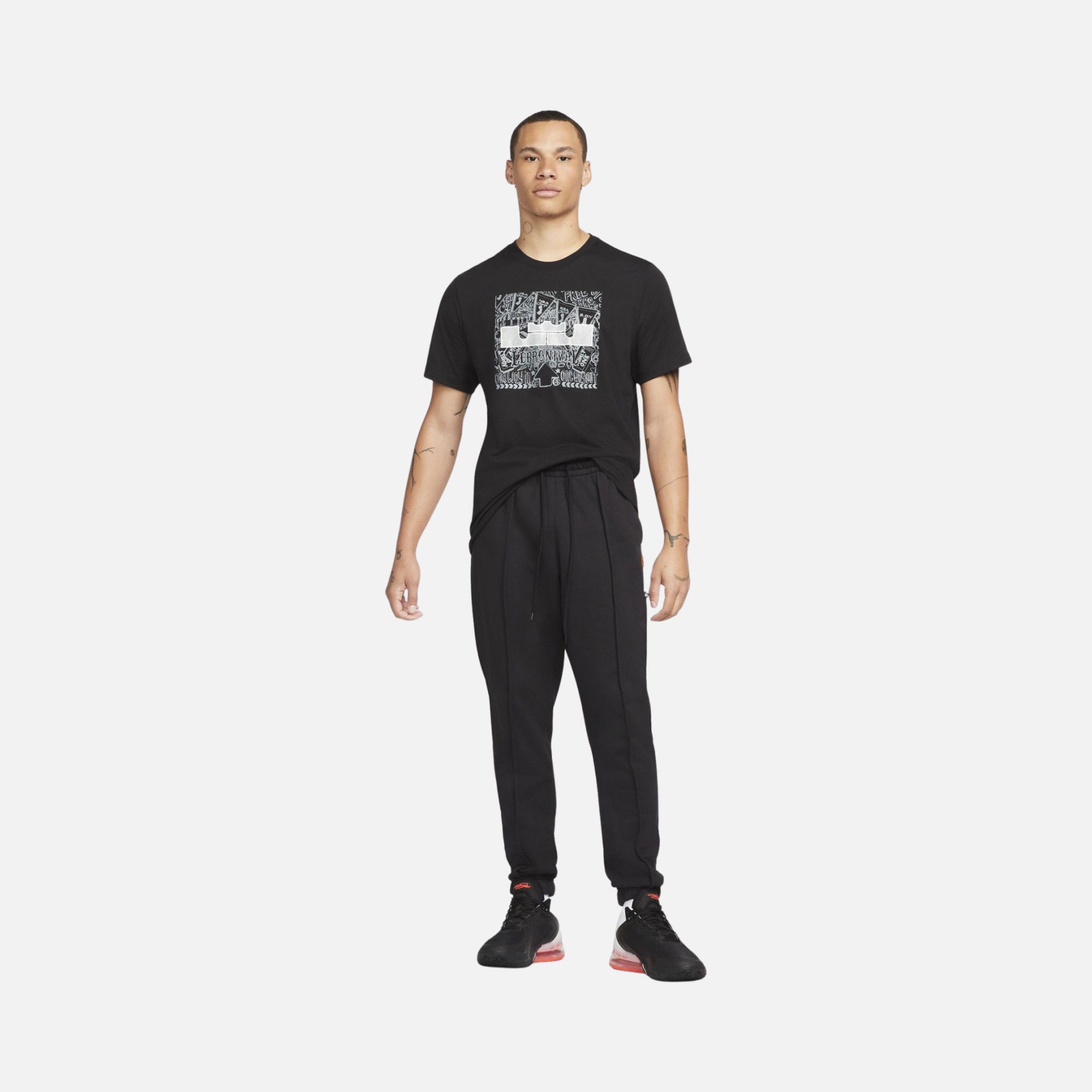 Nike LeBron ''One Way In & One Way Out'' Graphic Short-Sleeve Erkek Tişört
