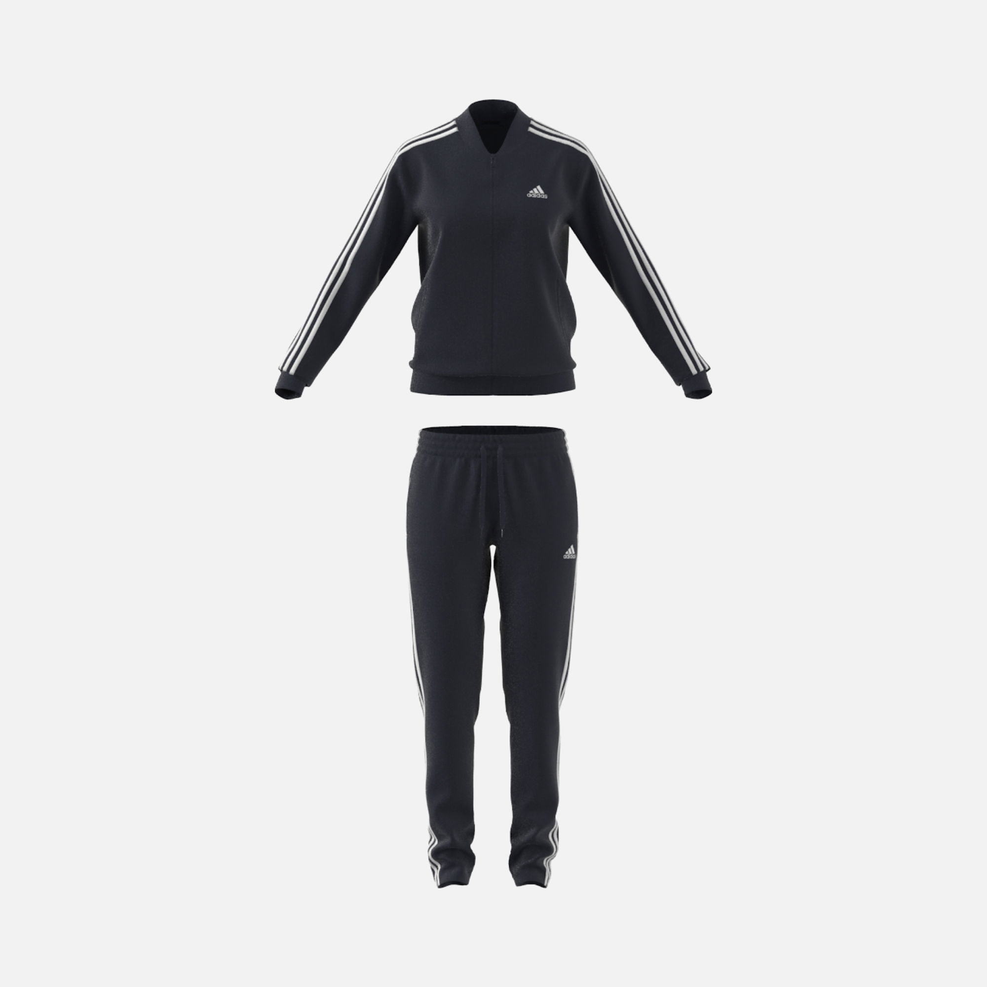 adidas Sportswear Essentials 3-Stripes Full-Zip Kadın Eşofman Takımı