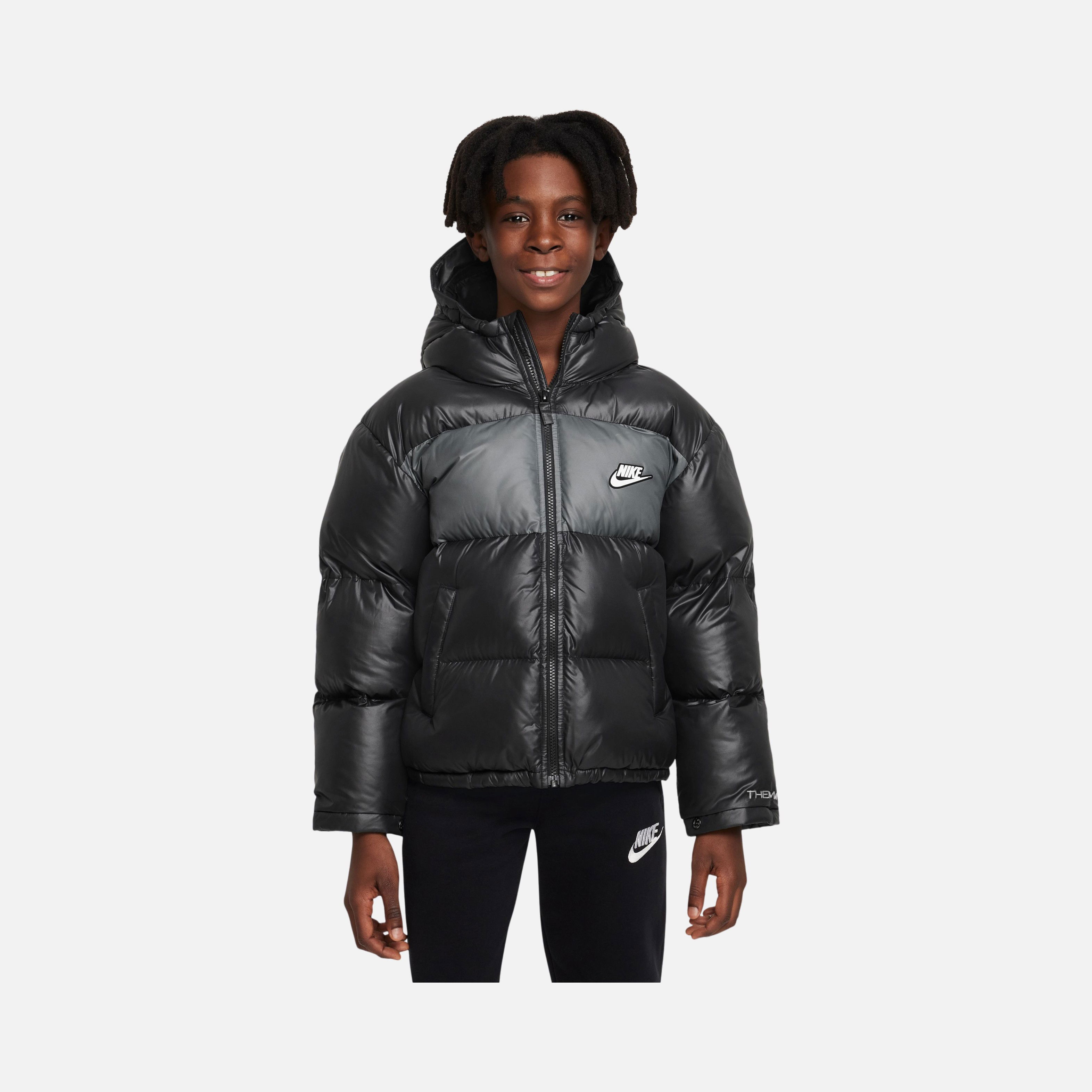 Nike Sportswear Therma-Fit Repel Heavyweight Synthetic Fill Full-Zip Hoodie Çocuk Mont