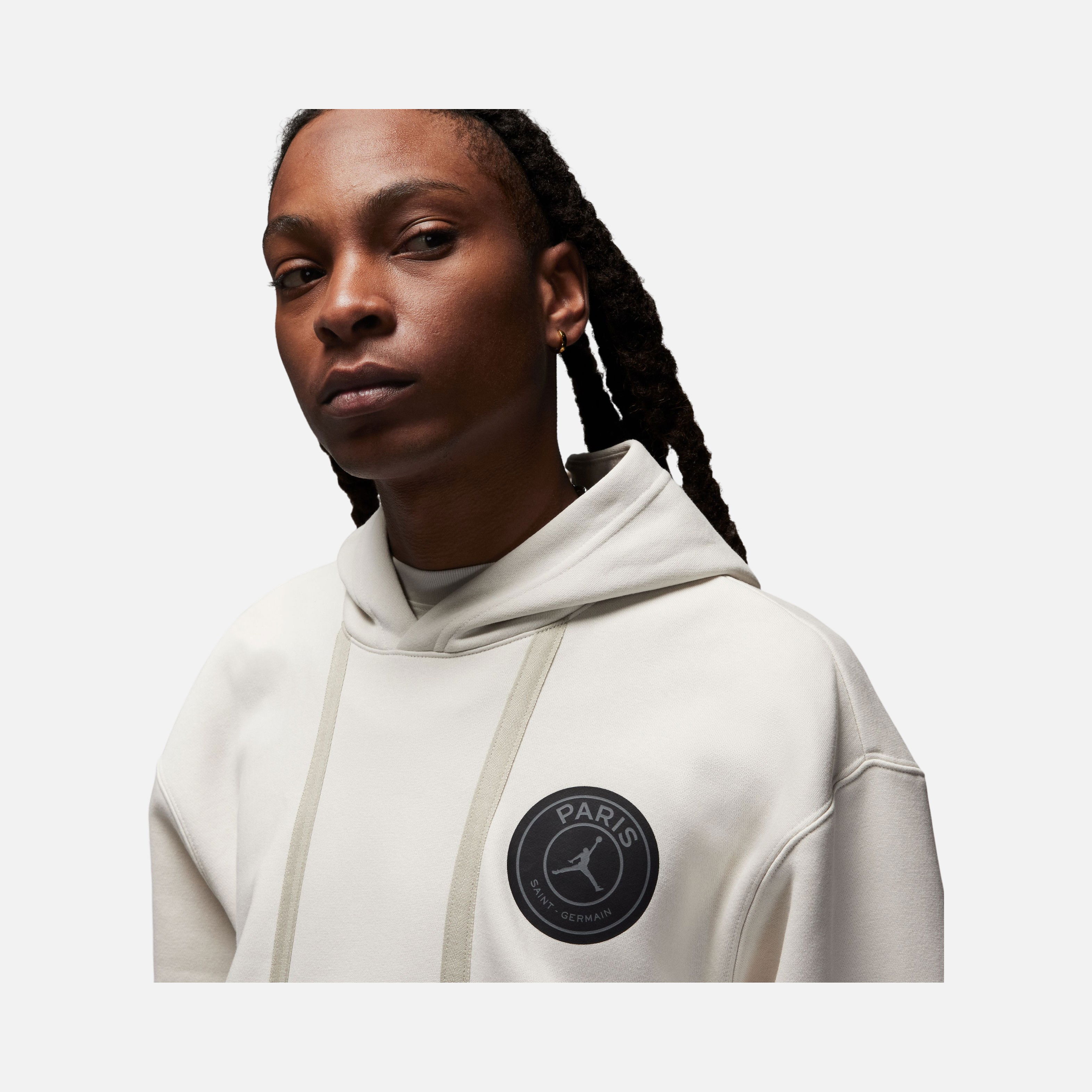 Nike Jordan Paris Saint-Germain HBR Fleece Pullover Hoodie Erkek Sweatshirt