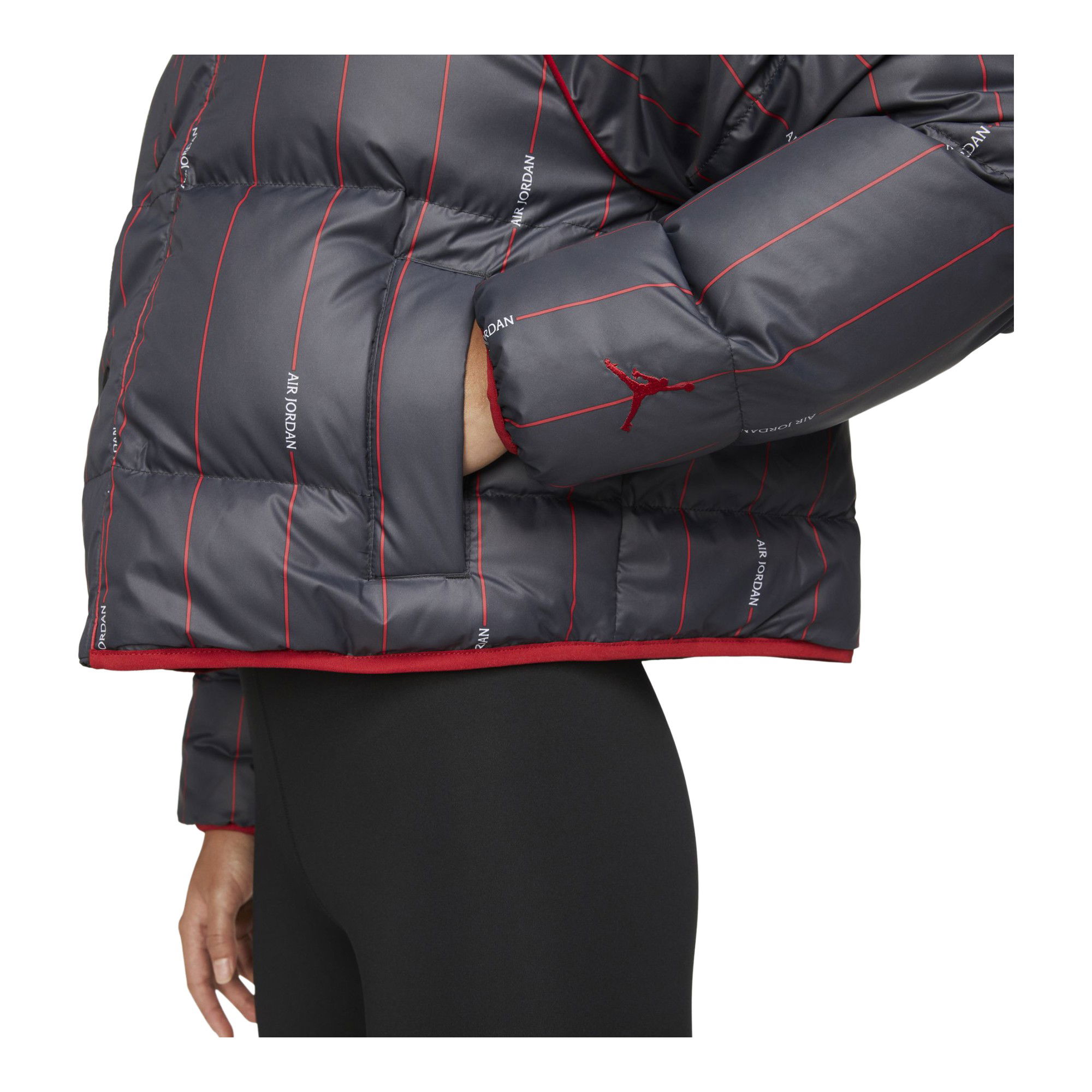 Nike Jordan Flight Puffer Full-Zip Kadın Mont