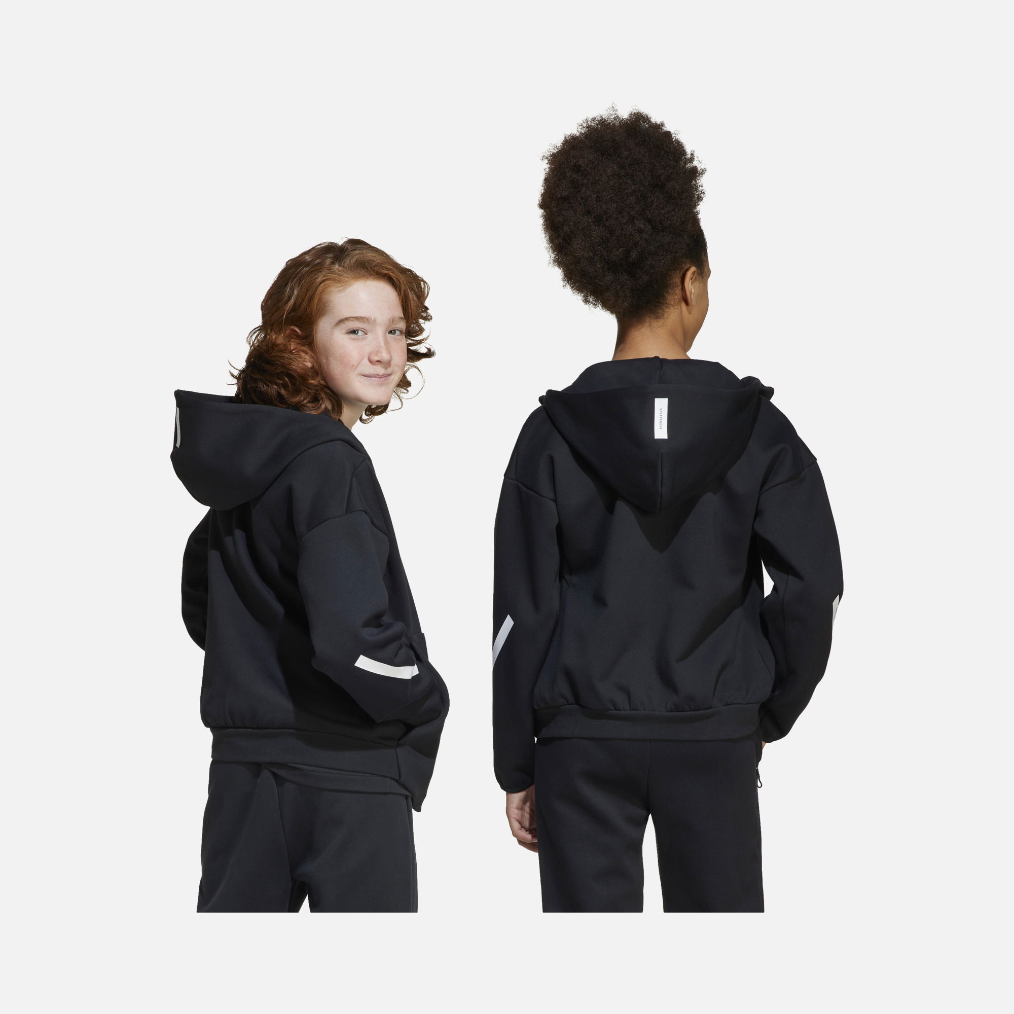 adidas Z.N.E. Sportswear Track Full-Zip Hoodie Çocuk Sweatshirt