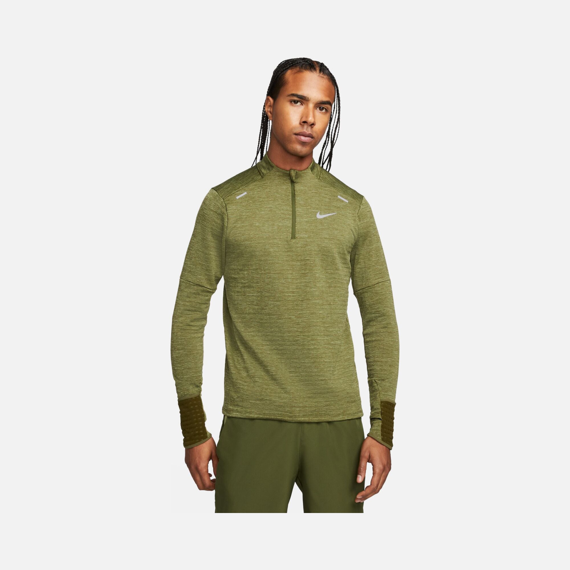 Nike Therma-Fit Repel 1/2-Zip Running Long-Sleeve Erkek Tişört