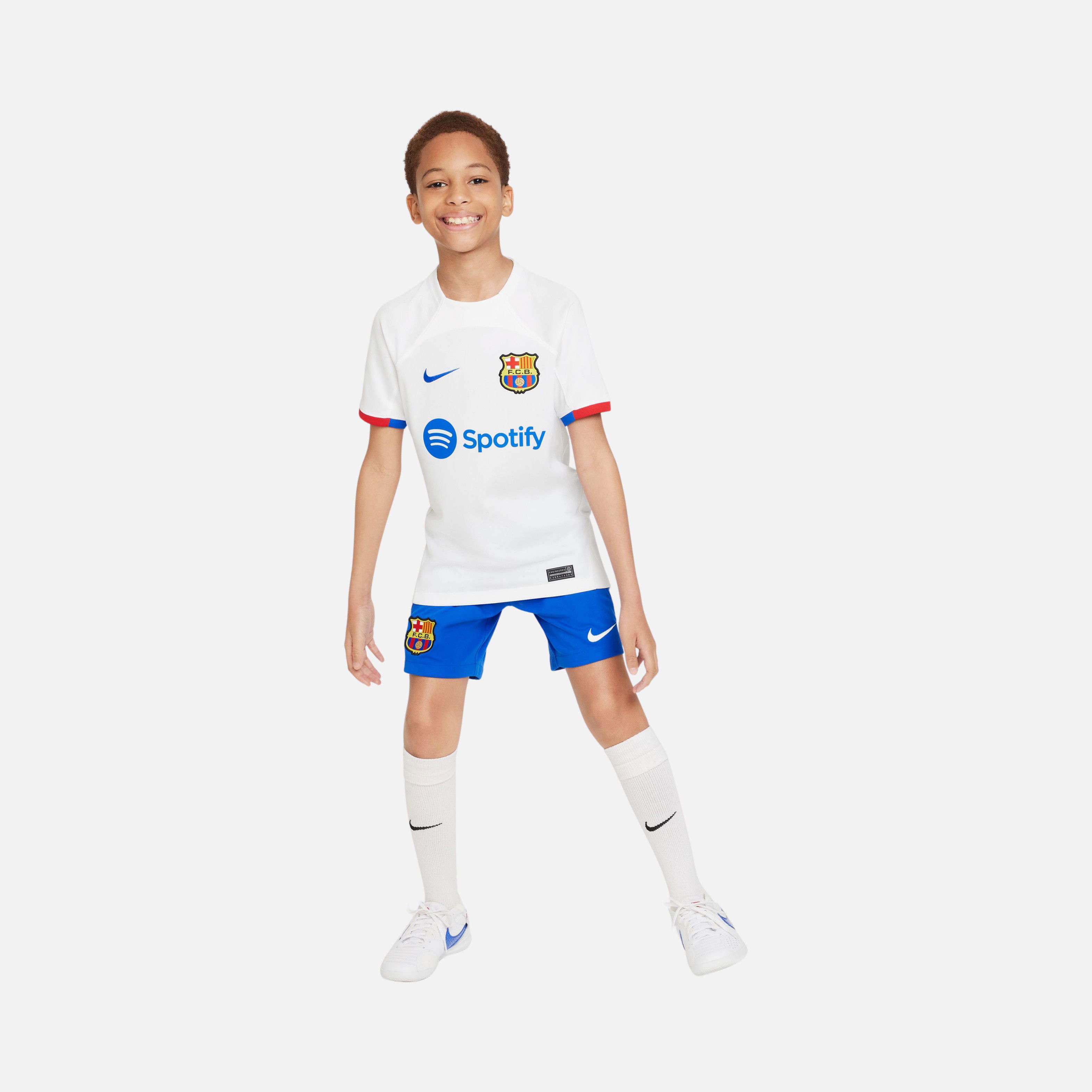 Nike FC Barcelona 2023-2024 Stadium Deplasman Çocuk Forma