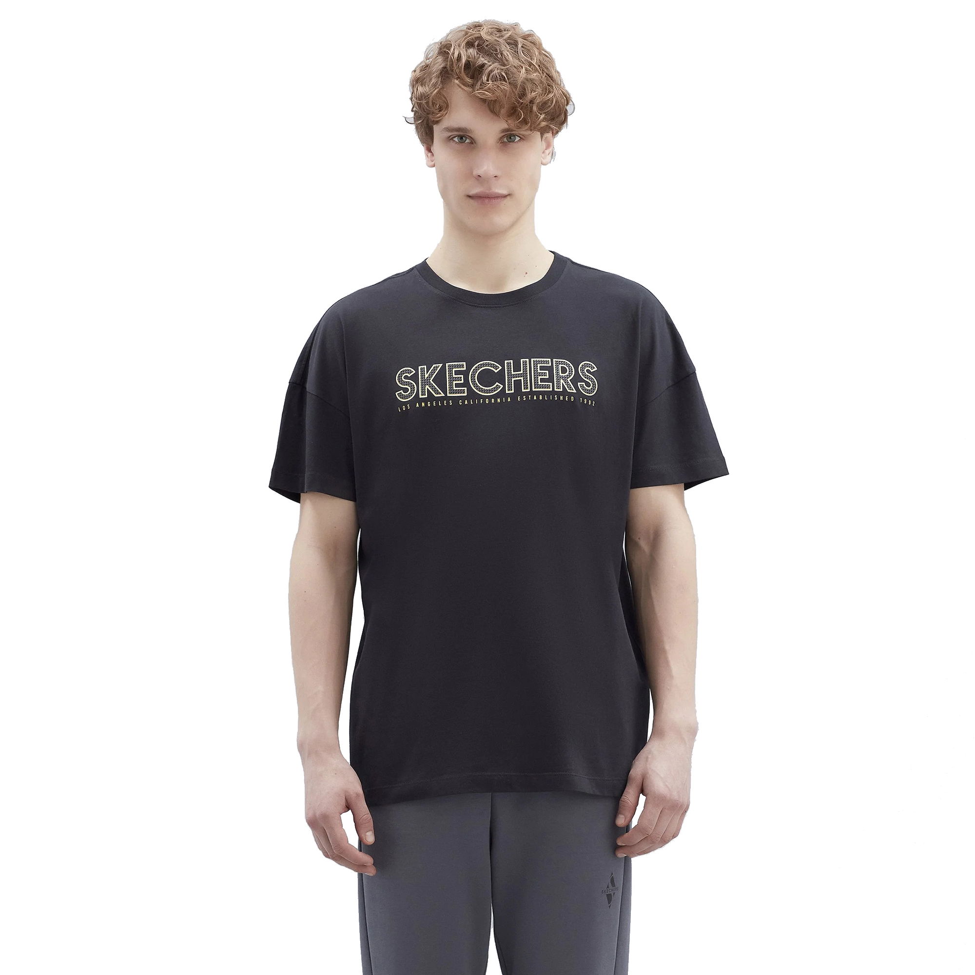 Skechers Sportswear Big Logo Graphic Short-Sleeve Erkek Tişört