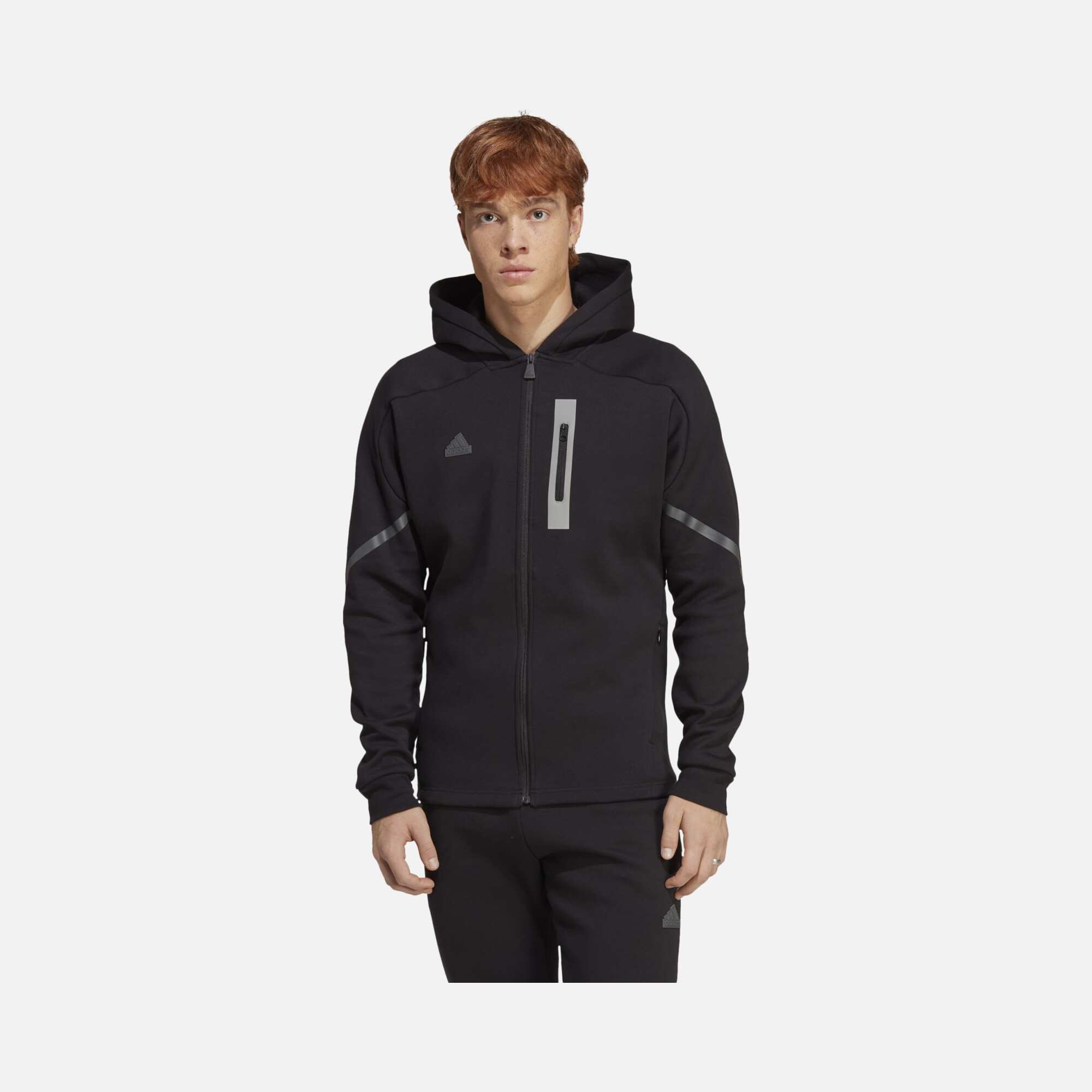 adidas Designed for Gameday Full-Zip Hoodie Training Erkek Sweatshirt