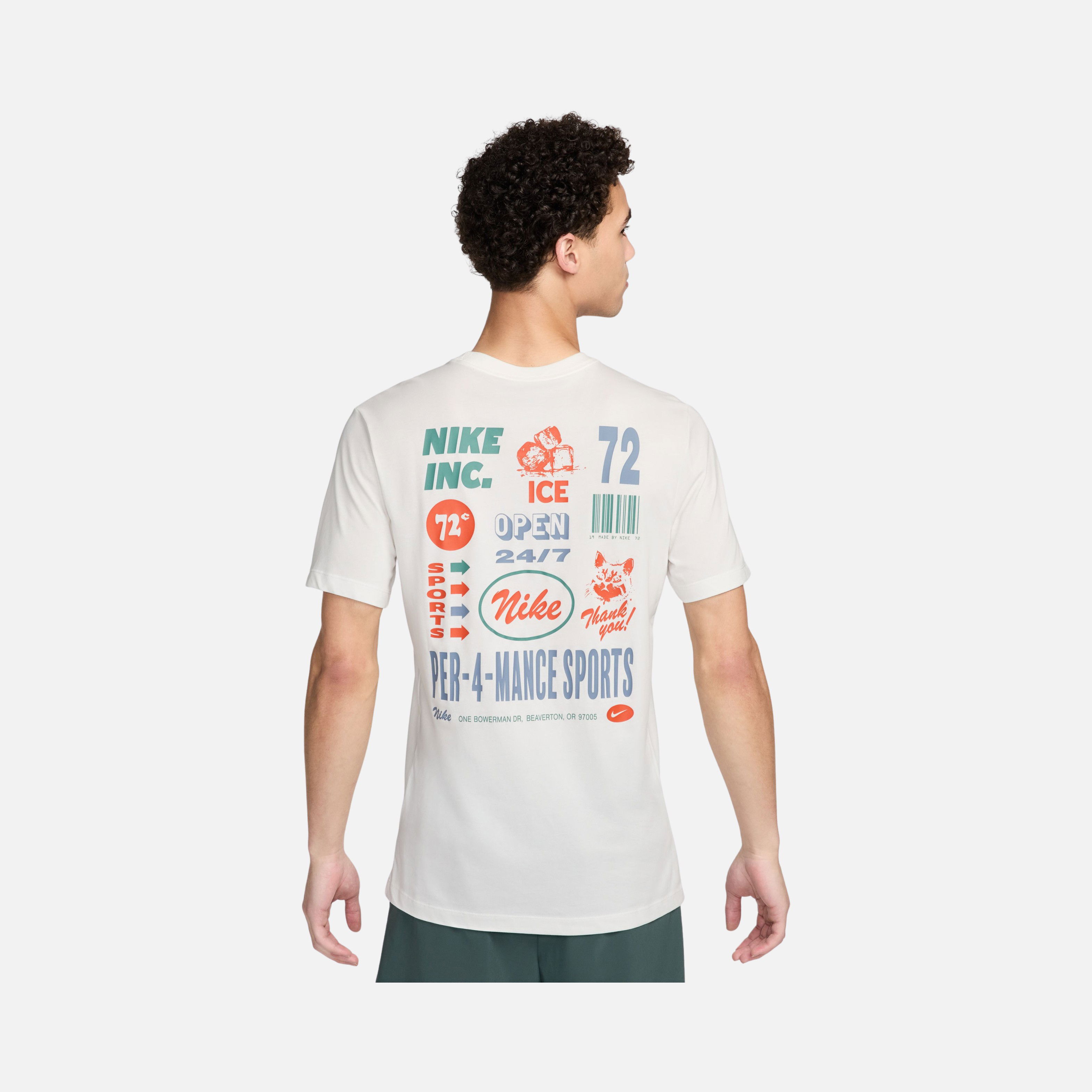 Nike Dri-Fit 3 ''Do Everything 24/7, 365'' Graphic Training Short-Sleeve Erkek Tişört