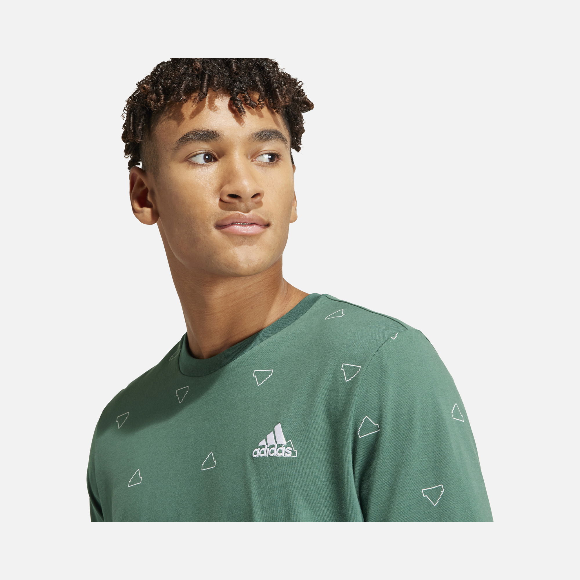 adidas Sportswear Monogram Graphic Short-Sleeve Erkek Tişört