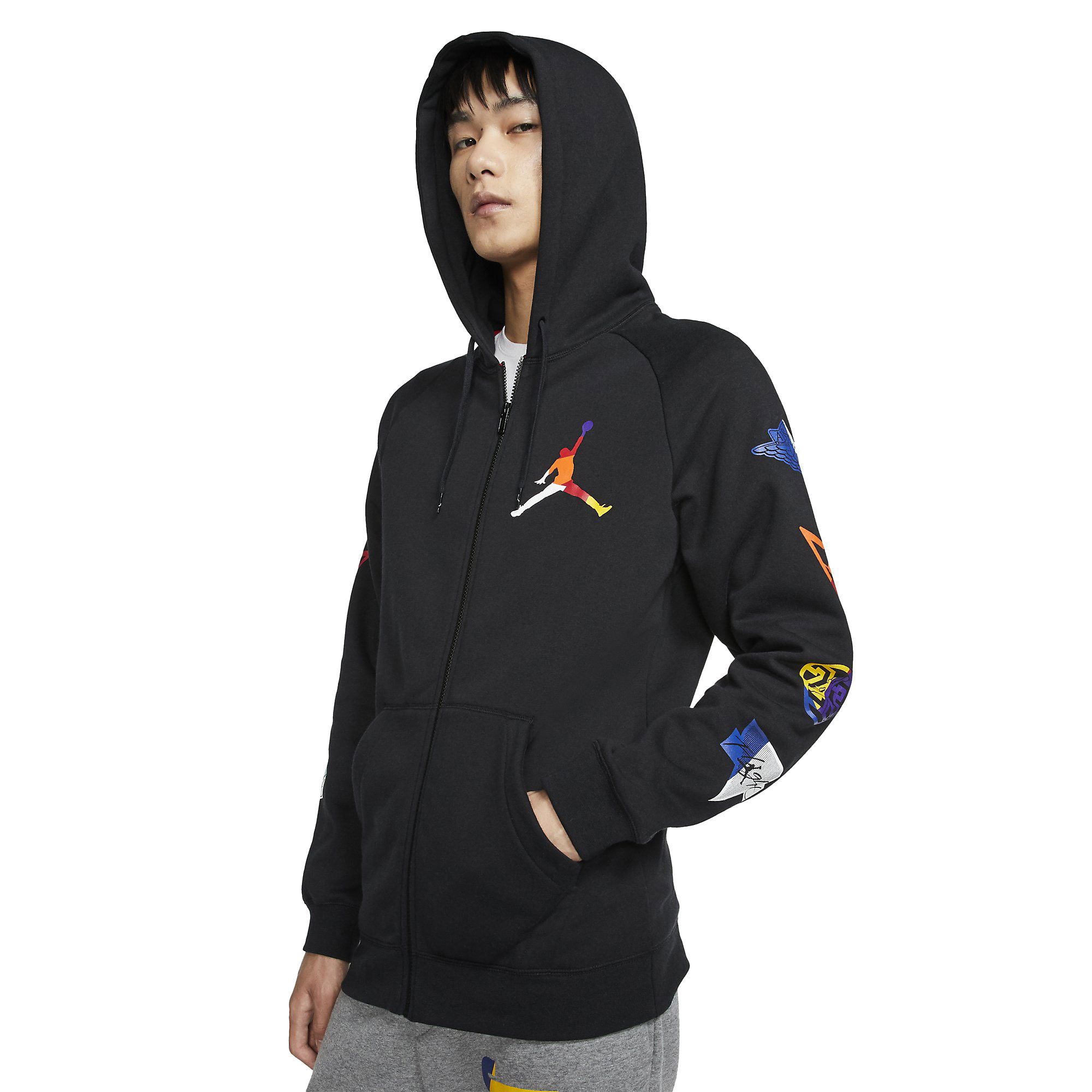 Nike Jordan Jumpman Rivals Full-Zip Hoodie Erkek Sweatshirt
