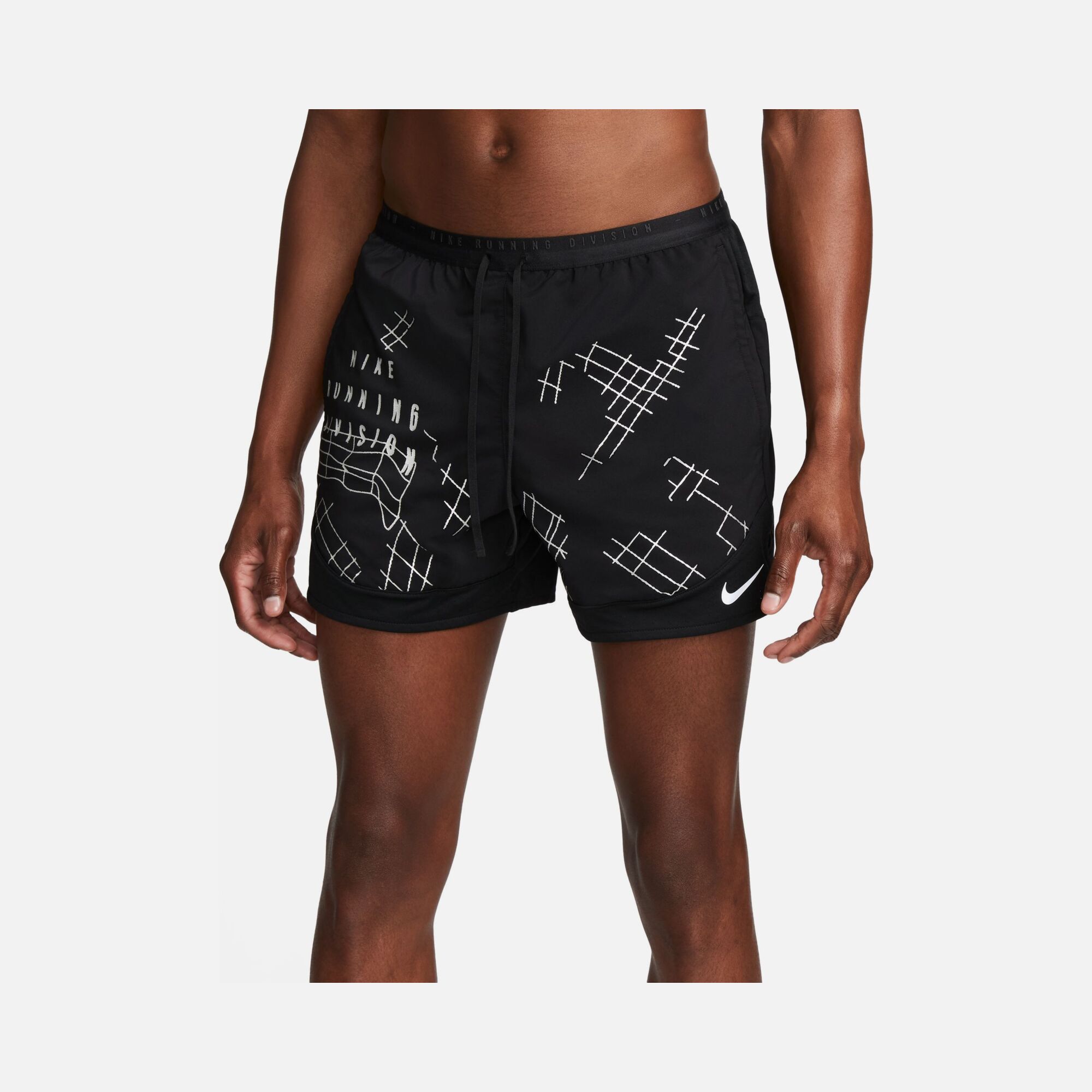 Nike Dri-Fit Stride Run Division 13cm (approx.) Brief-Lined Running Erkek Şort