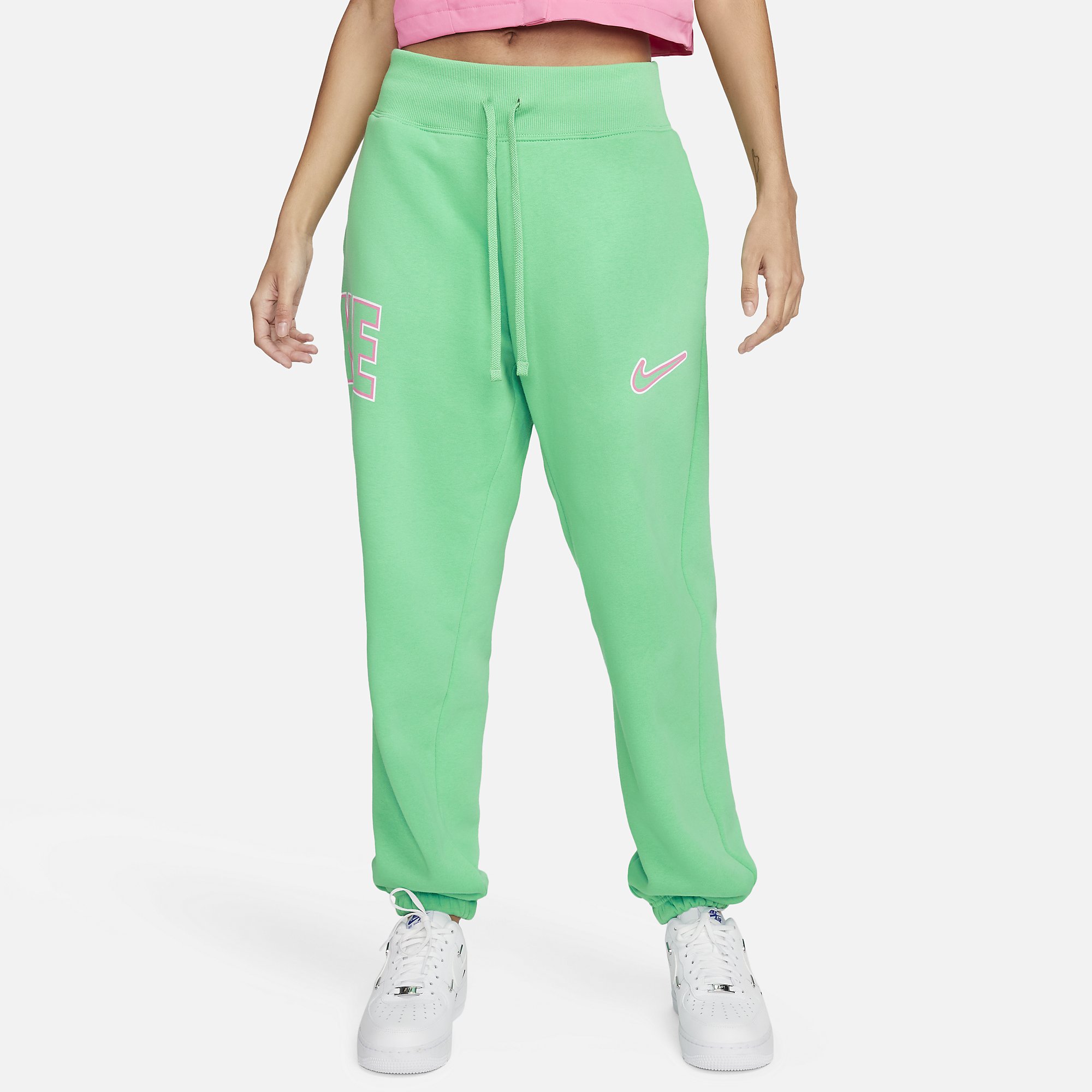 Nike Sportswear Phoenix Fleece High Waisted Kadın Eşofman Altı